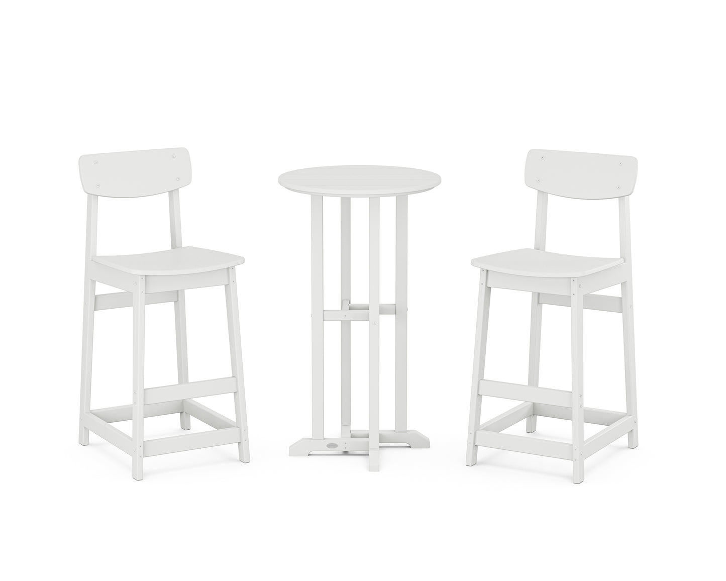 Modern Studio Urban Bar Chair 3-Piece Bistro Set
