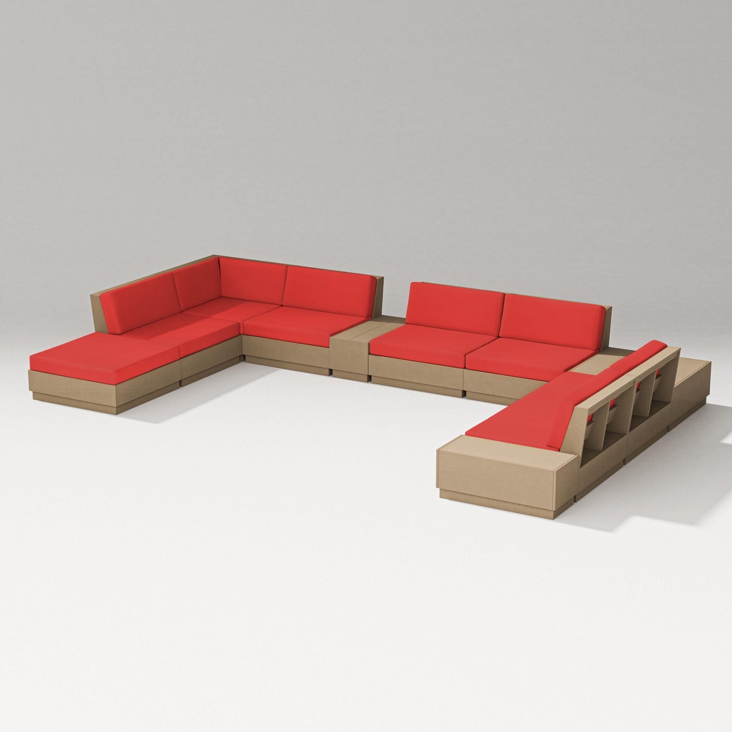 Elevate 11-Piece Conversation Sectional Set