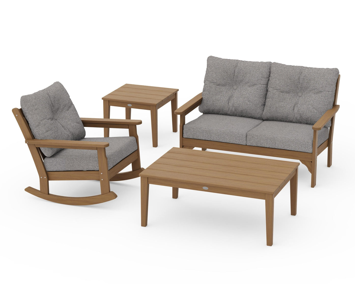 Vineyard 4-Piece Deep Seating Rocker Set