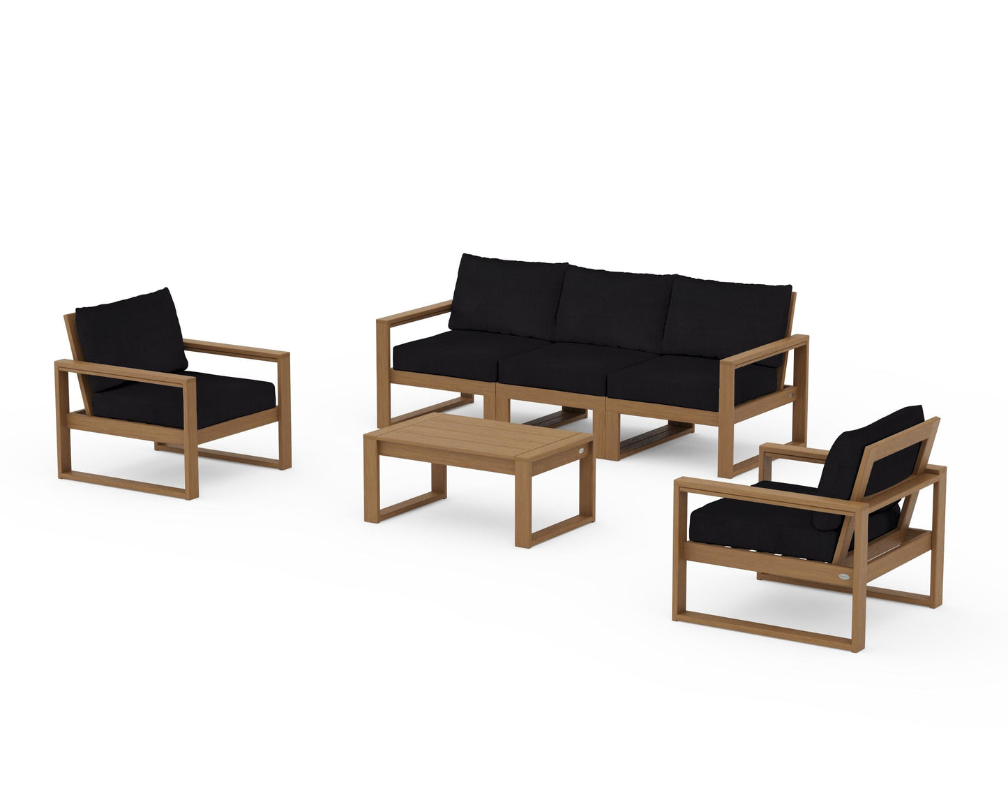 EDGE Sectional 4-Piece Deep Seating Set with Sofa