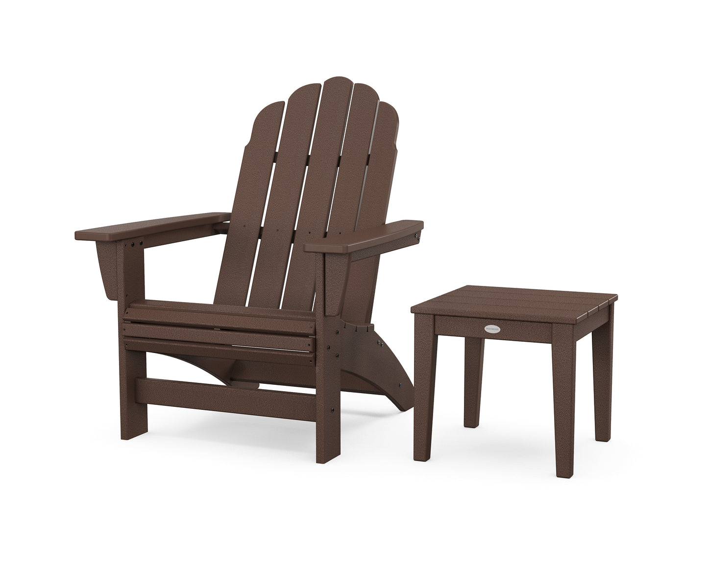 Vineyard Grand Adirondack Chair with Side Table