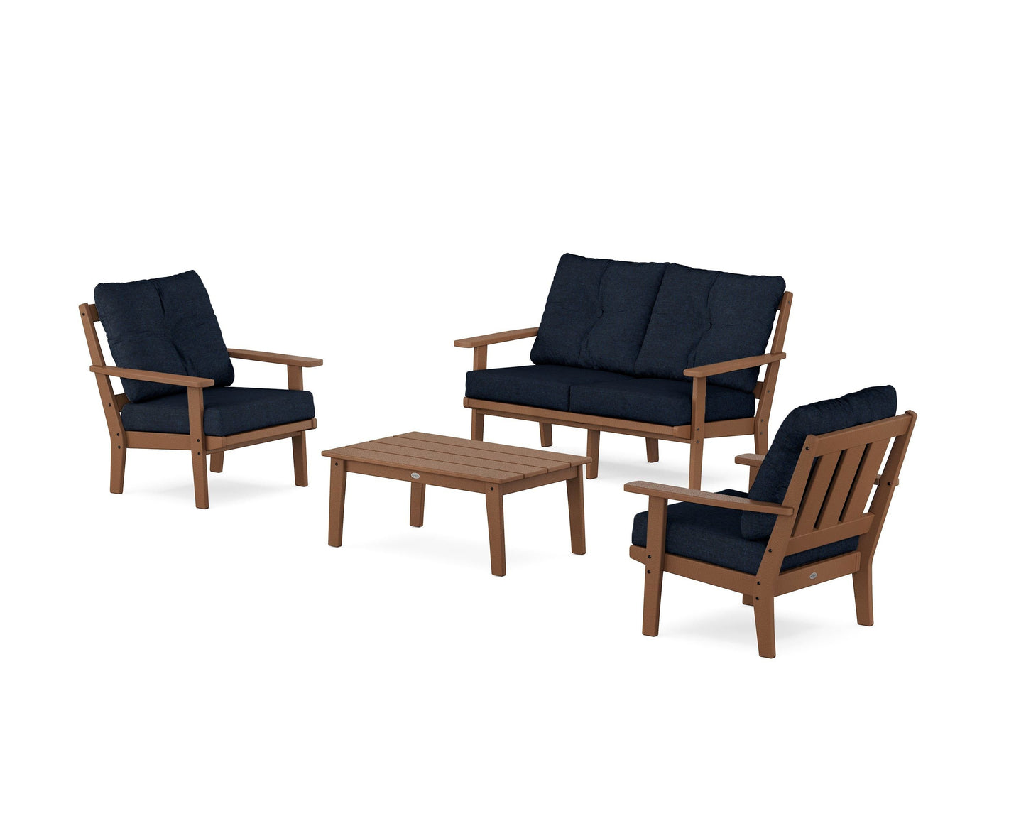 Oxford 4-Piece Deep Seating Set with Loveseat