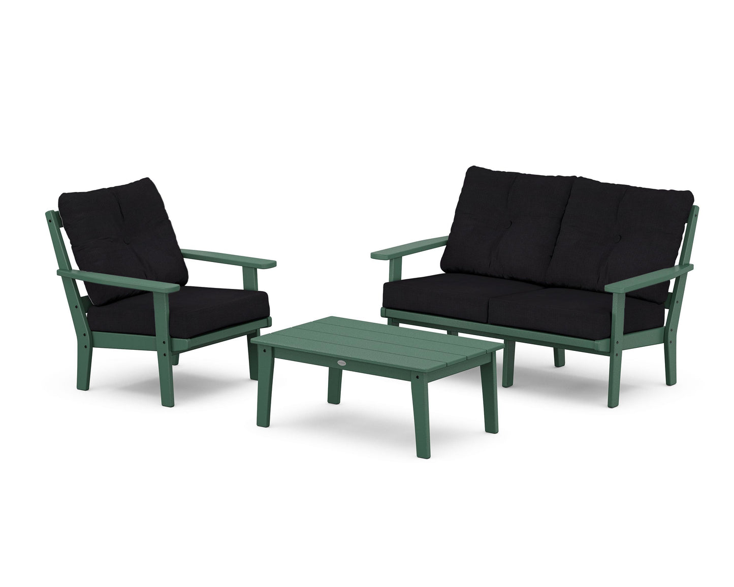 Prairie 3-Piece Deep Seating Set with Loveseat