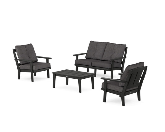 Mission 4-Piece Deep Seating Set with Loveseat