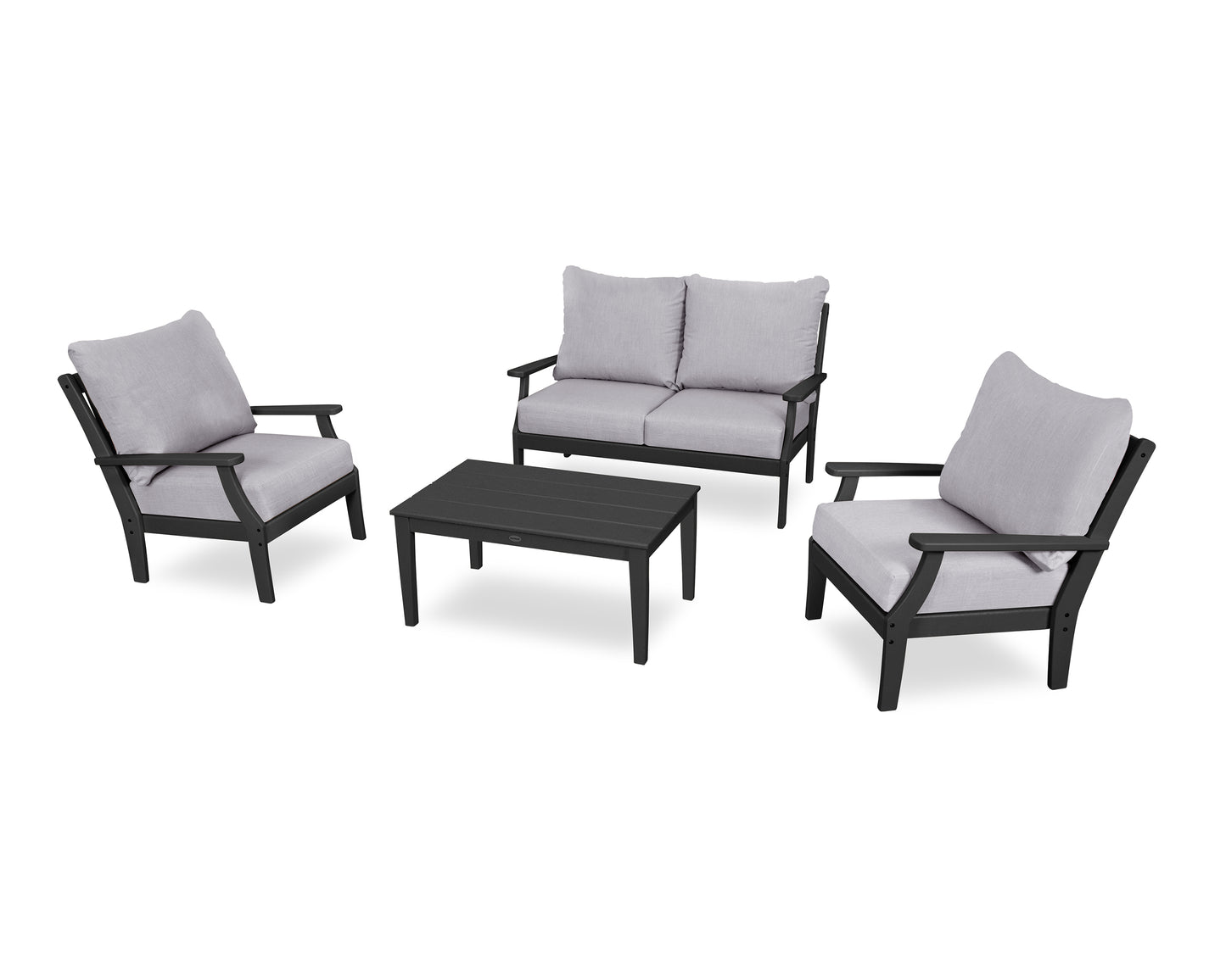 Braxton 4-Piece Deep Seating Chair Set