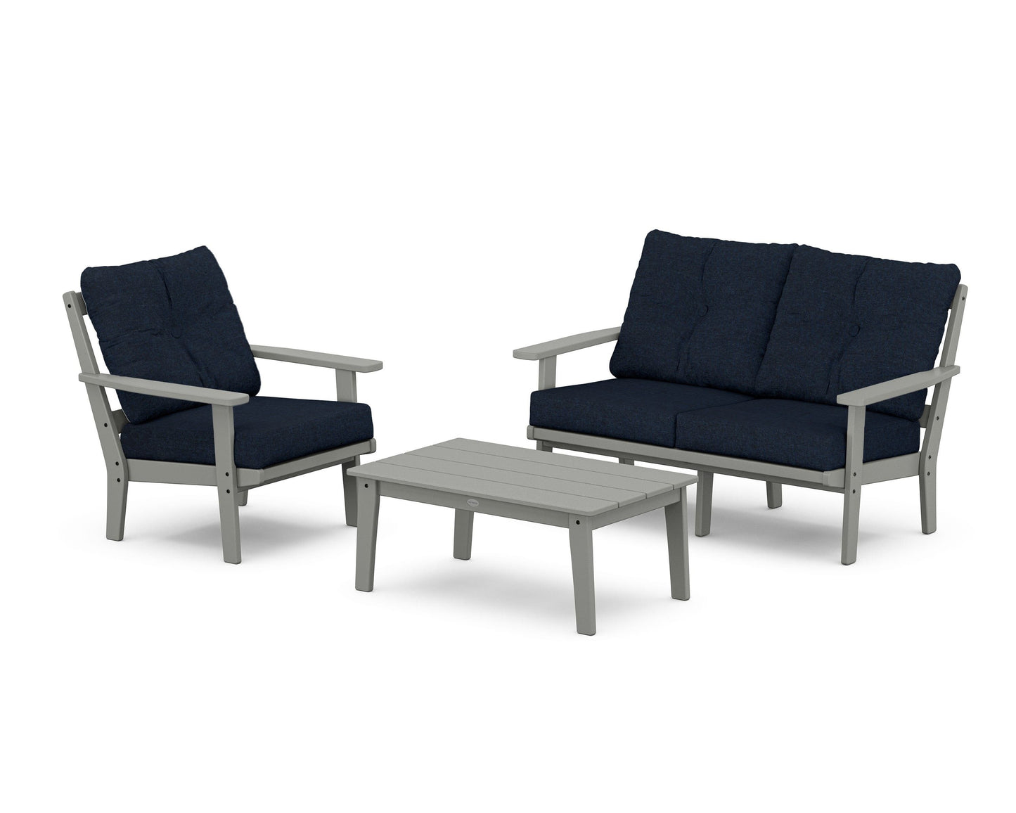 Prairie 3-Piece Deep Seating Set with Loveseat