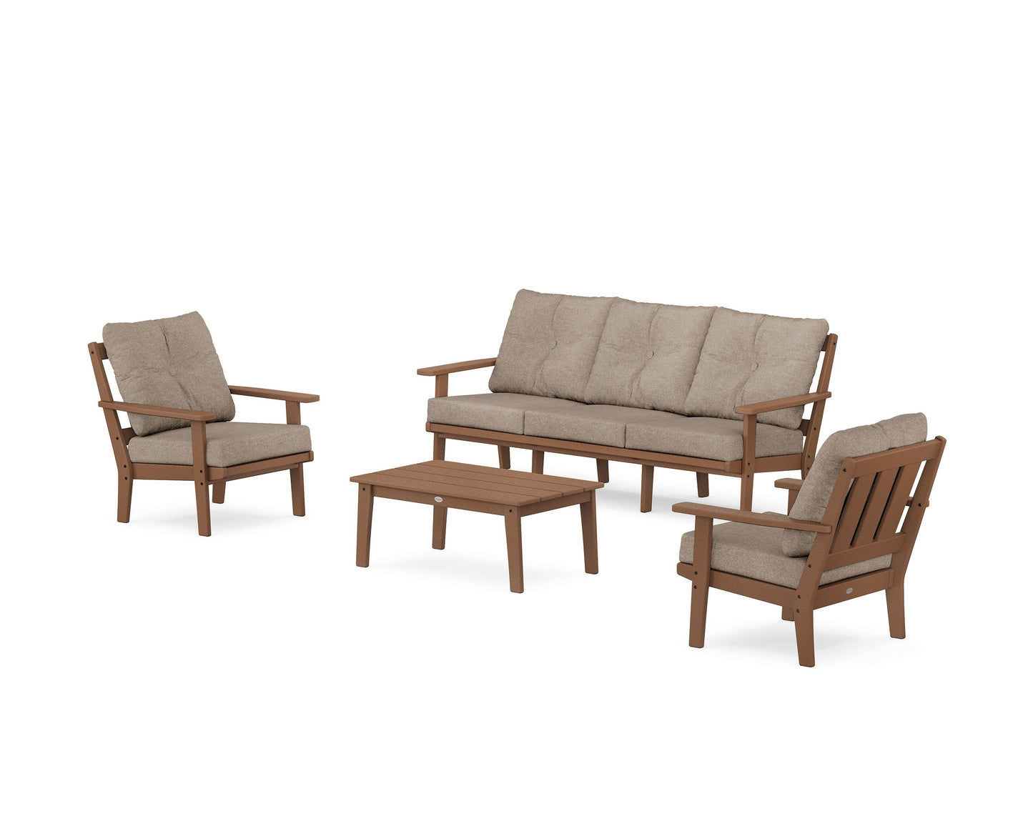 Oxford 4-Piece Deep Seating Set with Sofa