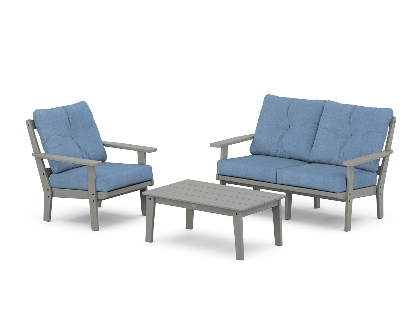 Oxford 3-Piece Deep Seating Set with Loveseat