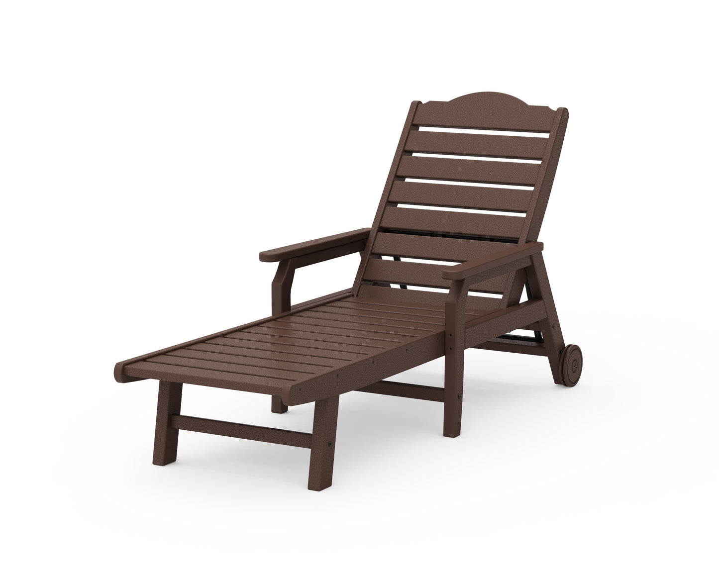 Savannah Chaise with Arms and Wheels