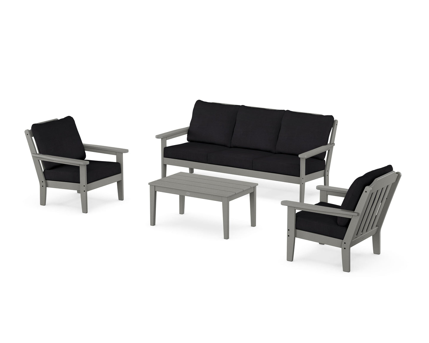 Cottage 4-Piece Deep Seating Set with Sofa