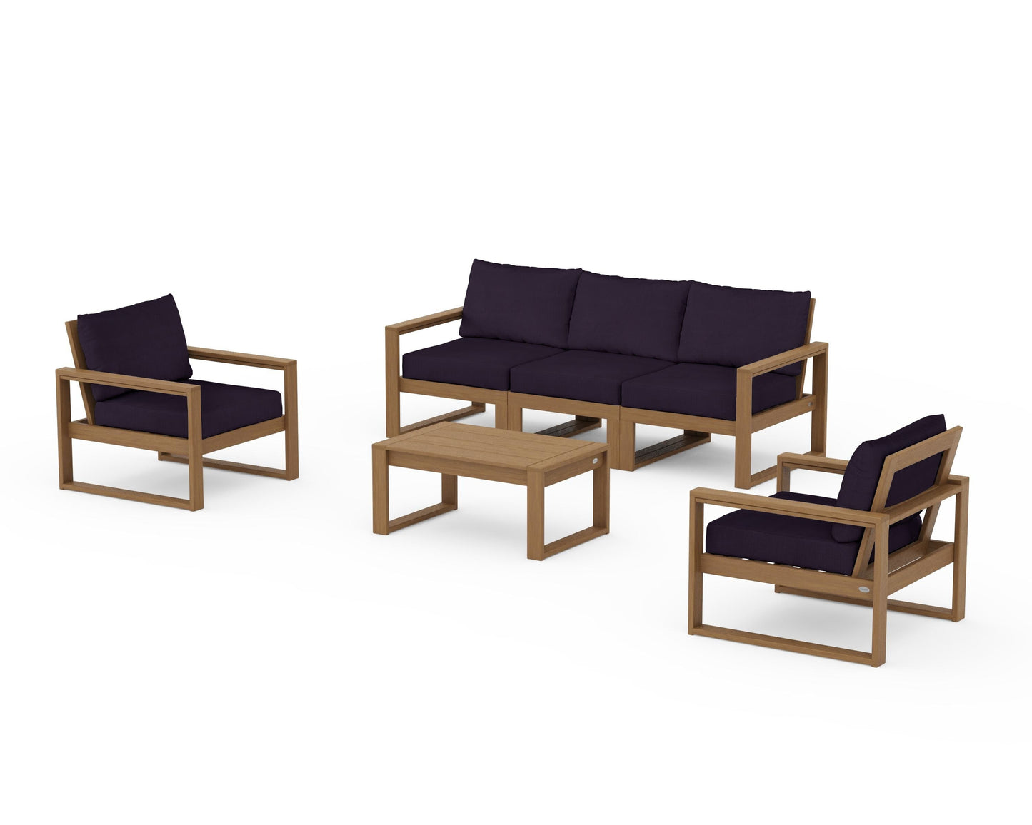 EDGE Sectional 4-Piece Deep Seating Set with Sofa