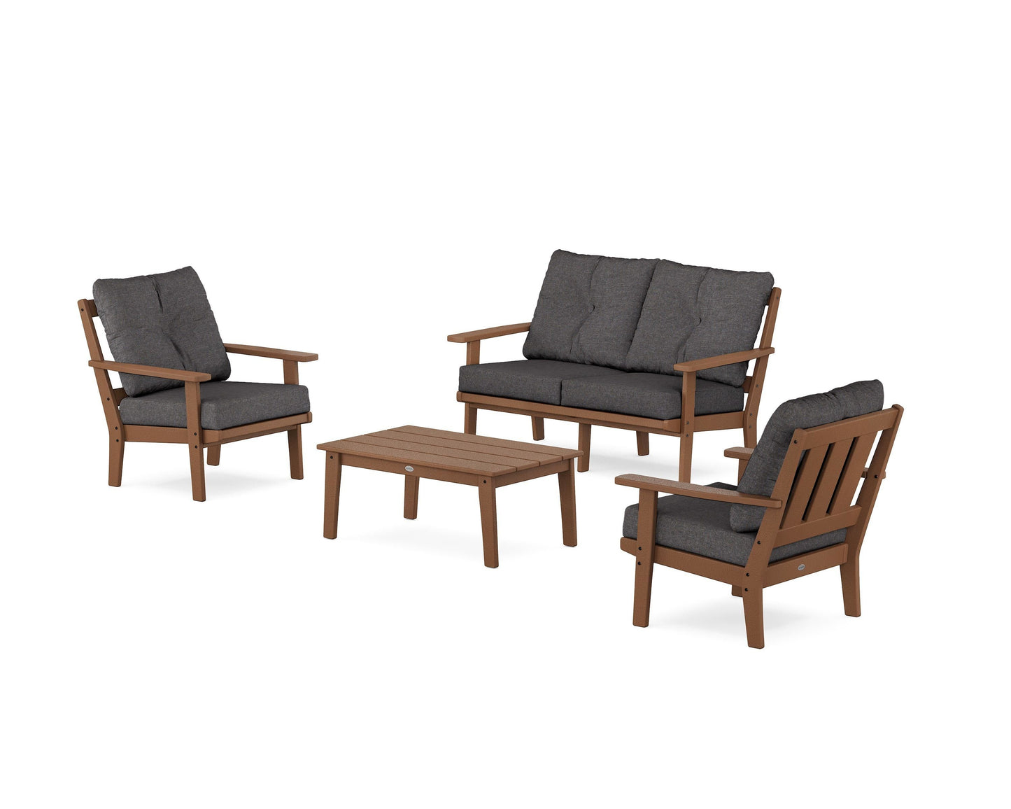 Oxford 4-Piece Deep Seating Set with Loveseat