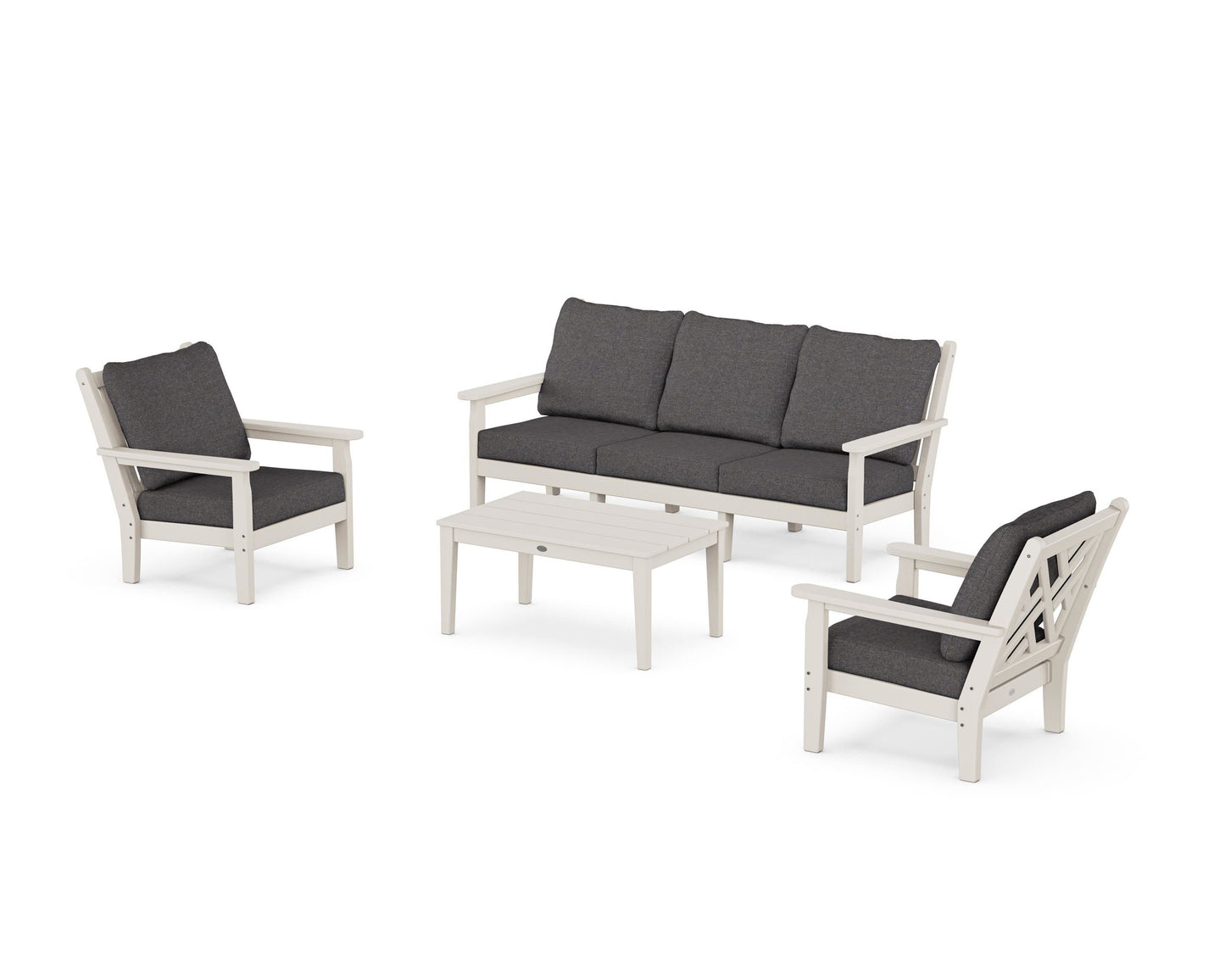 Chippendale 4-Piece Deep Seating Set with Sofa