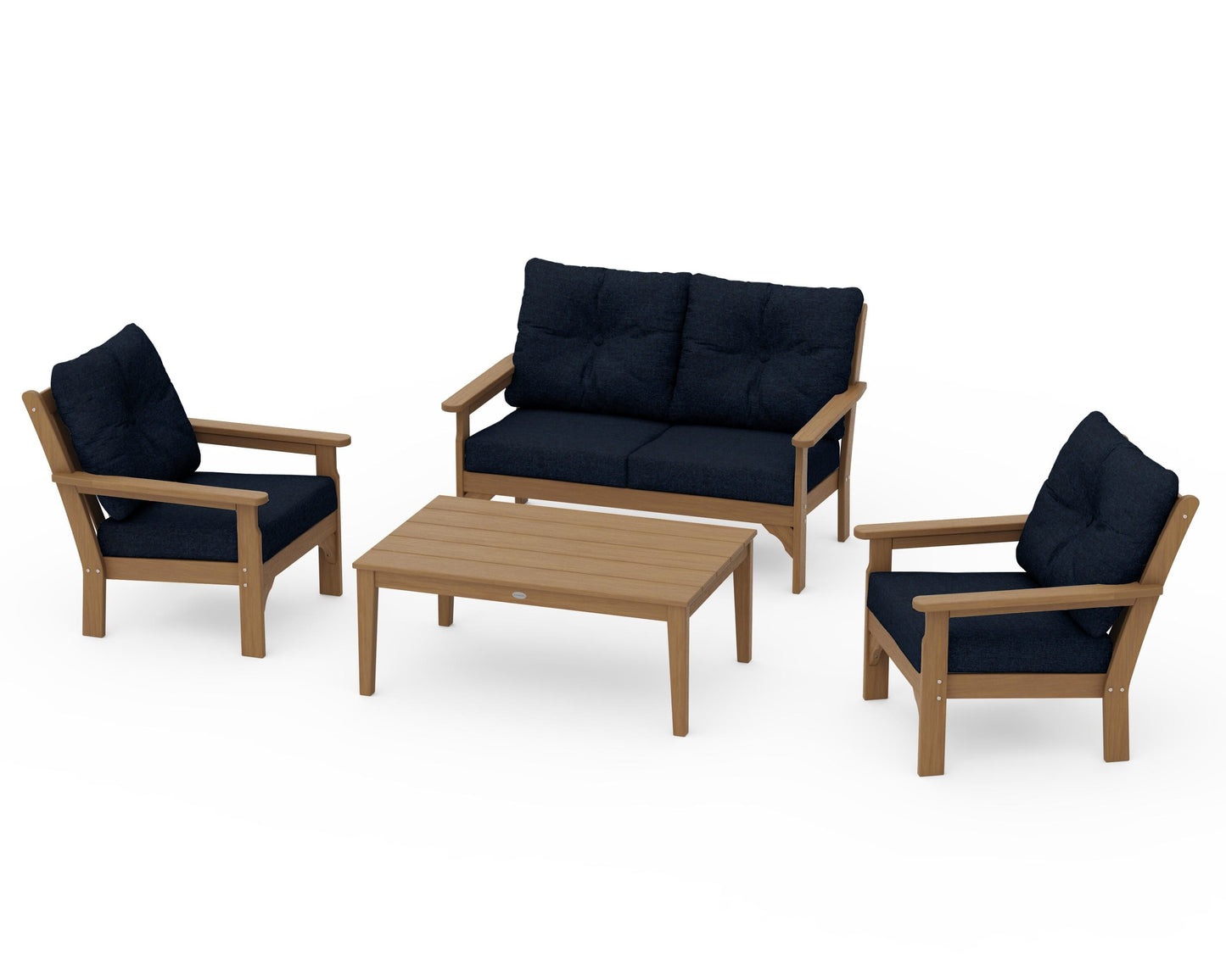 Vineyard 4-Piece Deep Seating Set