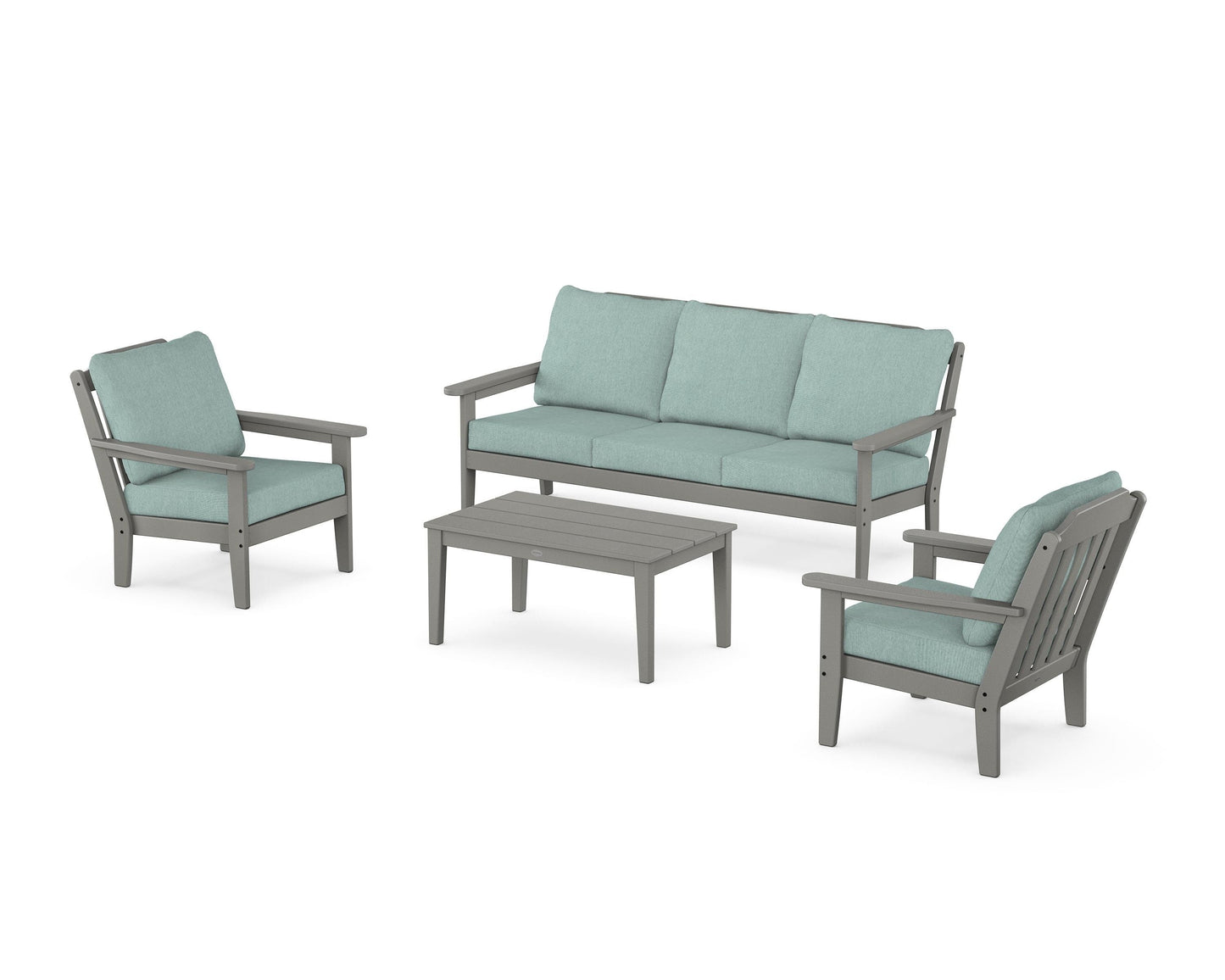 Cottage 4-Piece Deep Seating Set with Sofa