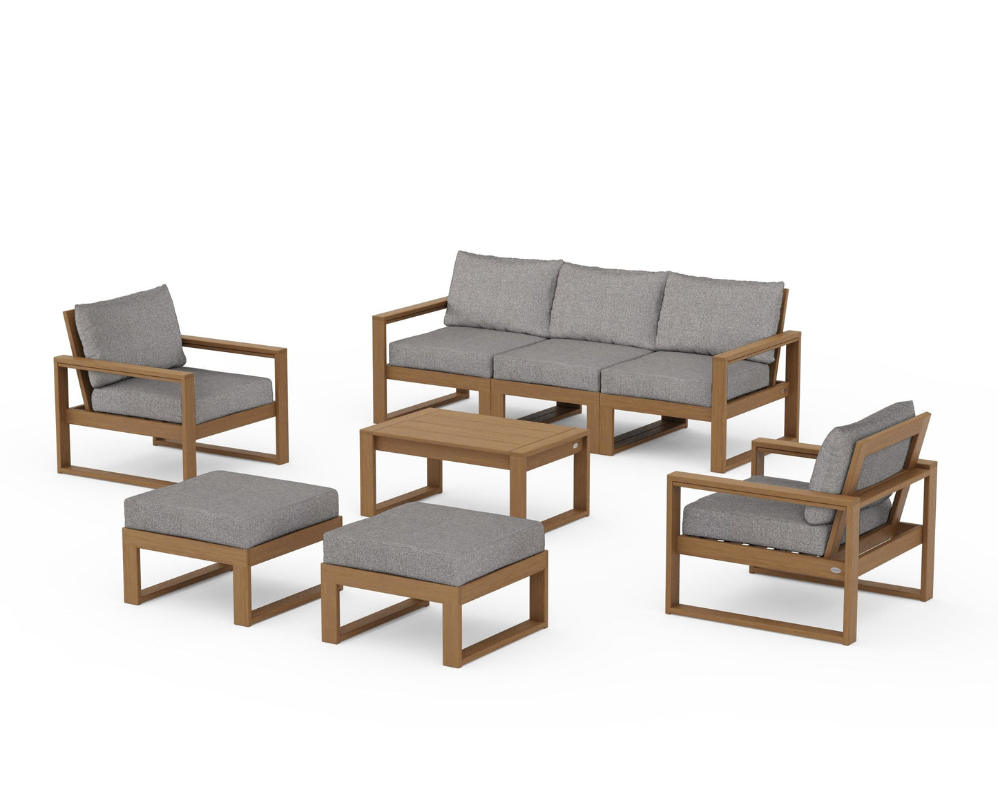 EDGE Sectional 8-Piece Lounge Sofa Set