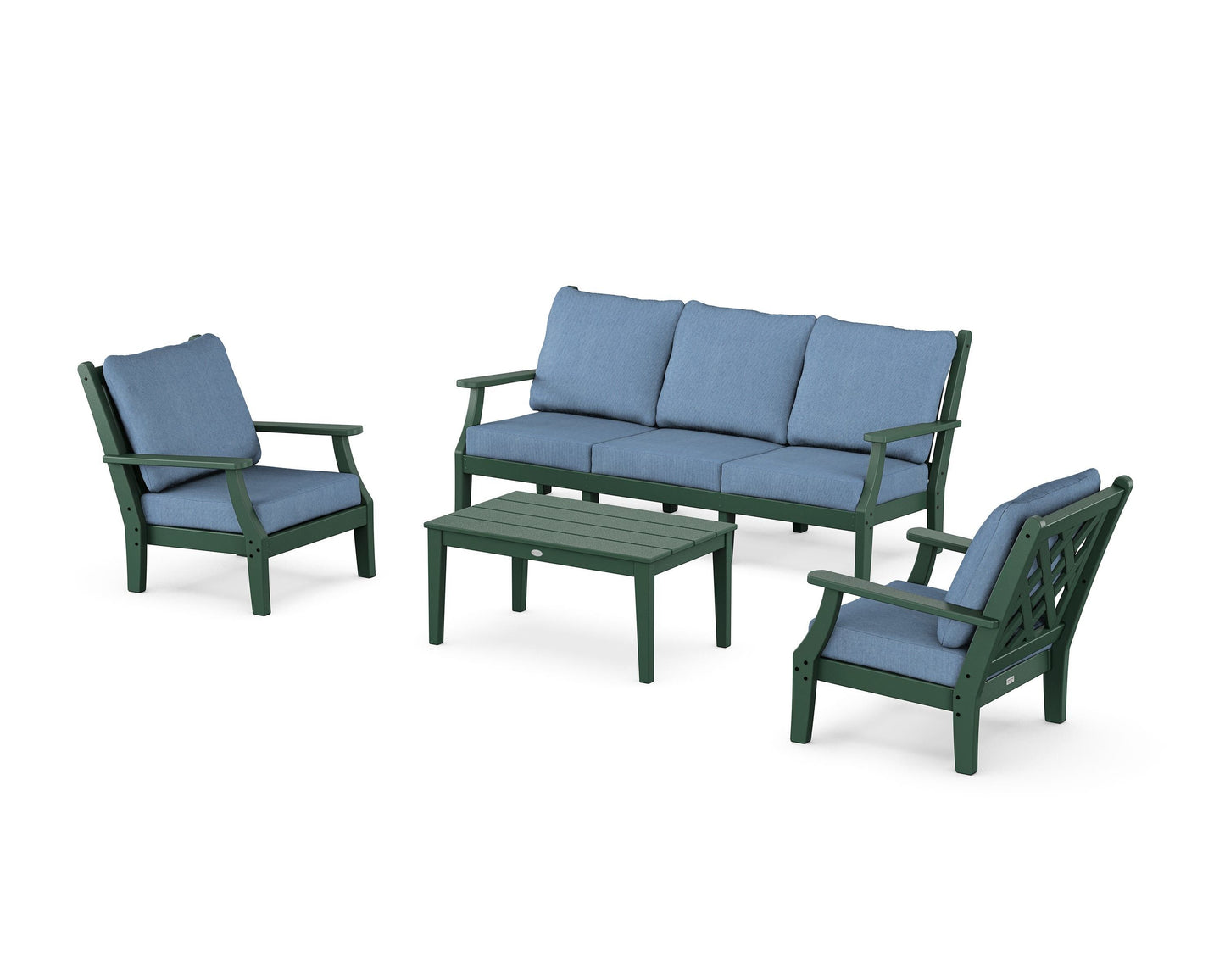 Wovendale 4-Piece Deep Seating Set with Sofa