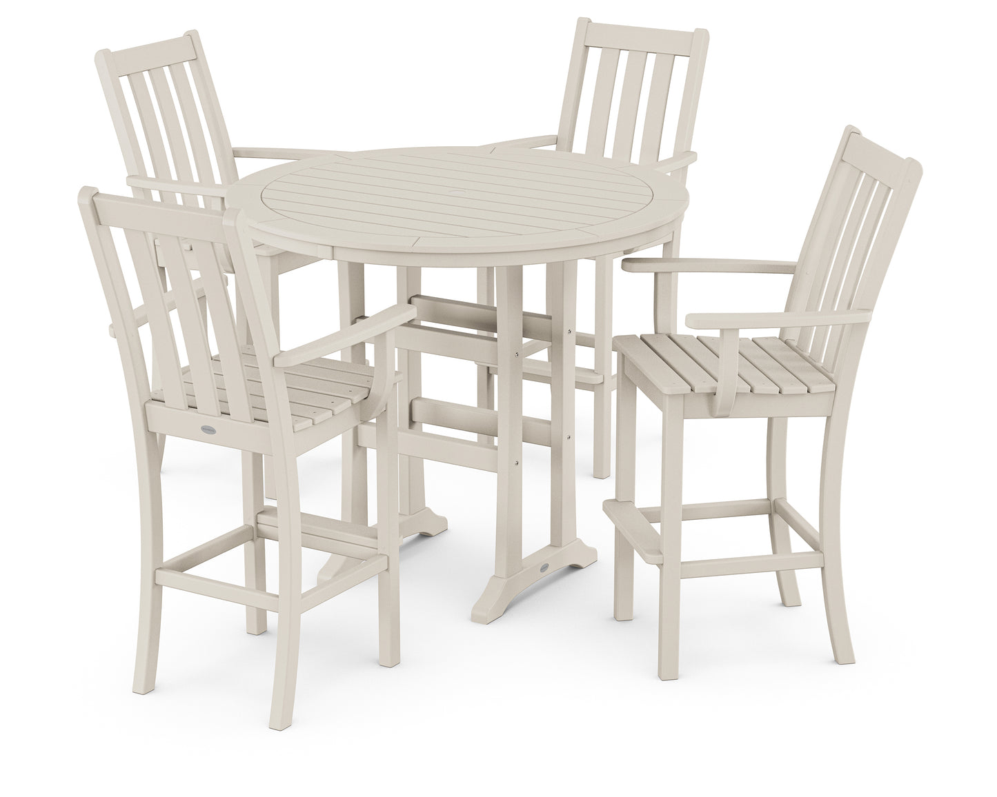 Vineyard 5-Piece Round Bar Set