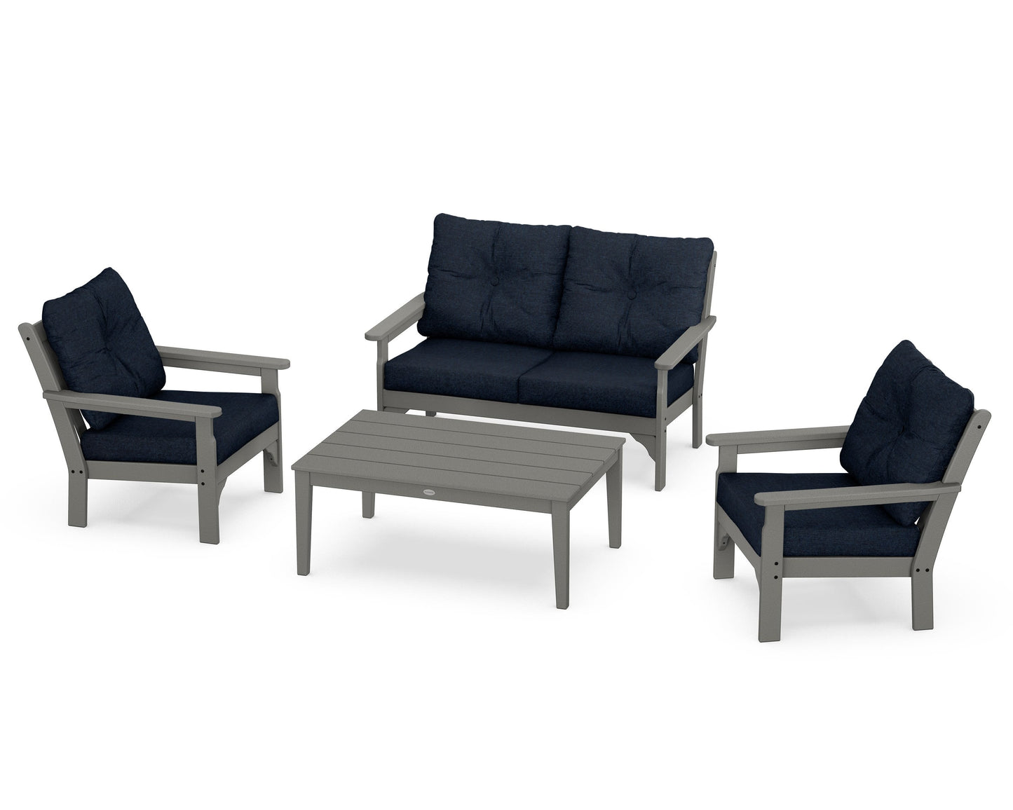 Vineyard 4-Piece Deep Seating Set