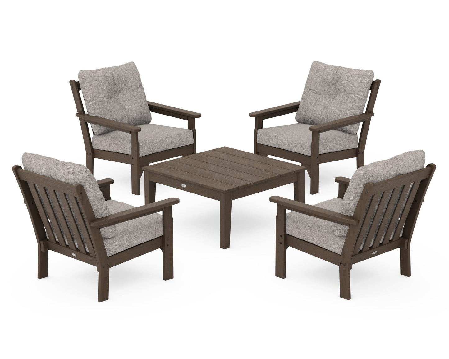 Vineyard 5-Piece Deep Seating Conversation Set