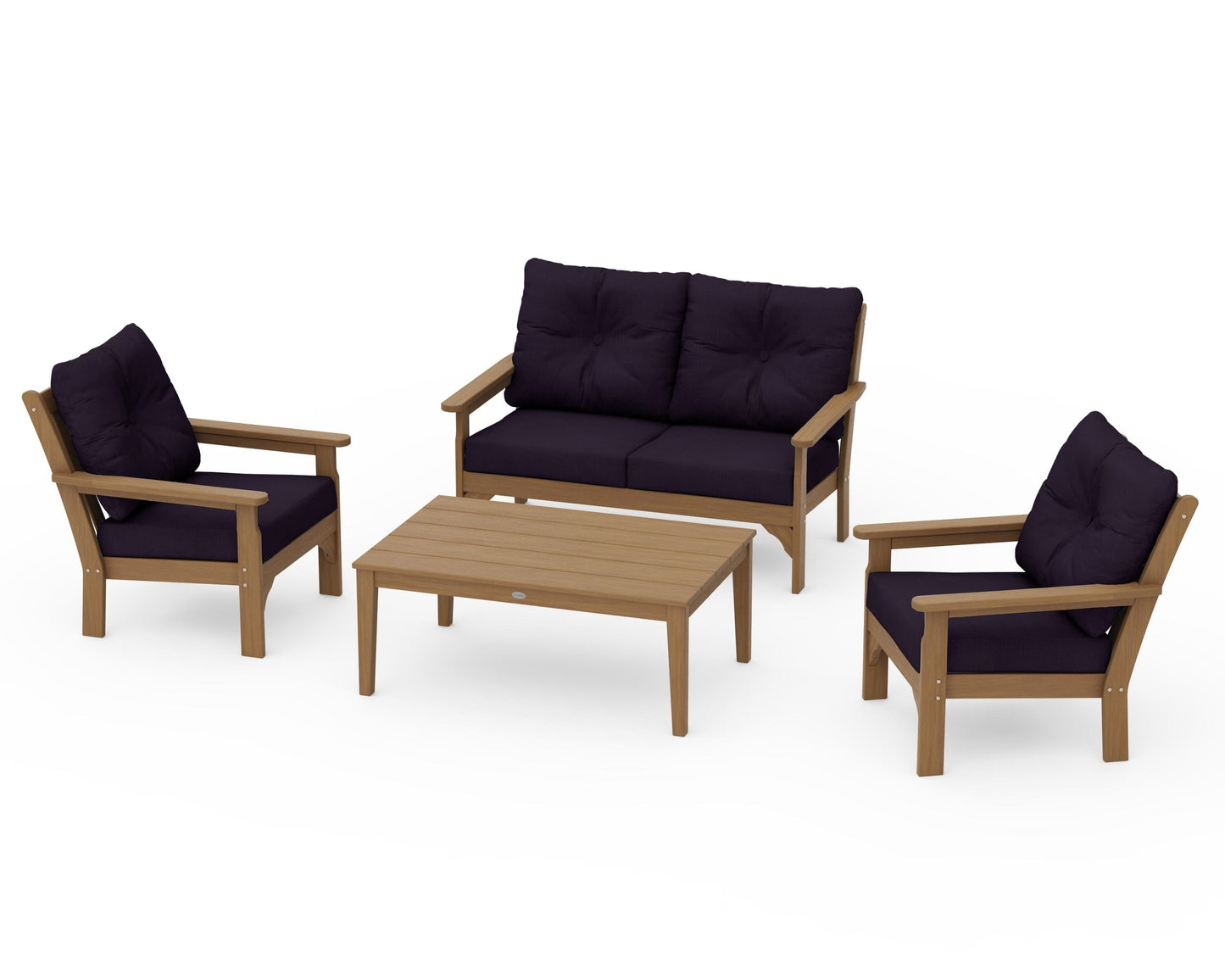 Vineyard 4-Piece Deep Seating Set