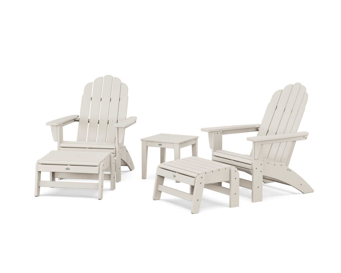 5-Piece Vineyard Grand Adirondack Set