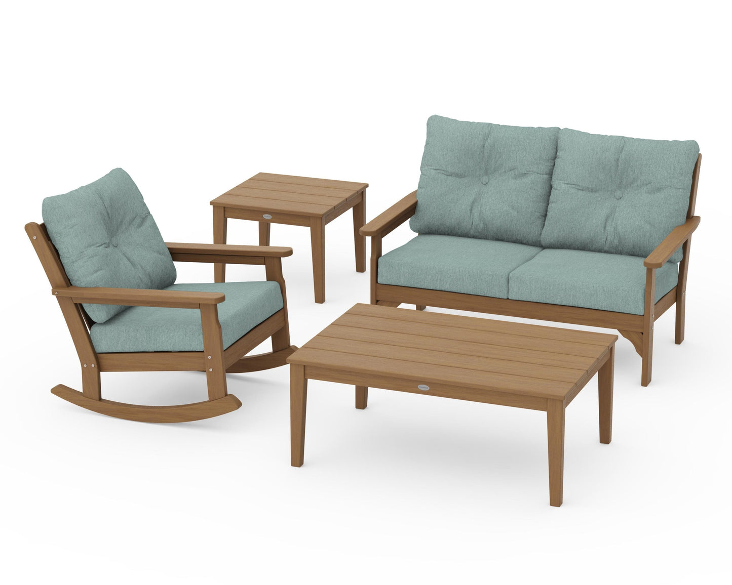 Vineyard 4-Piece Deep Seating Rocker Set