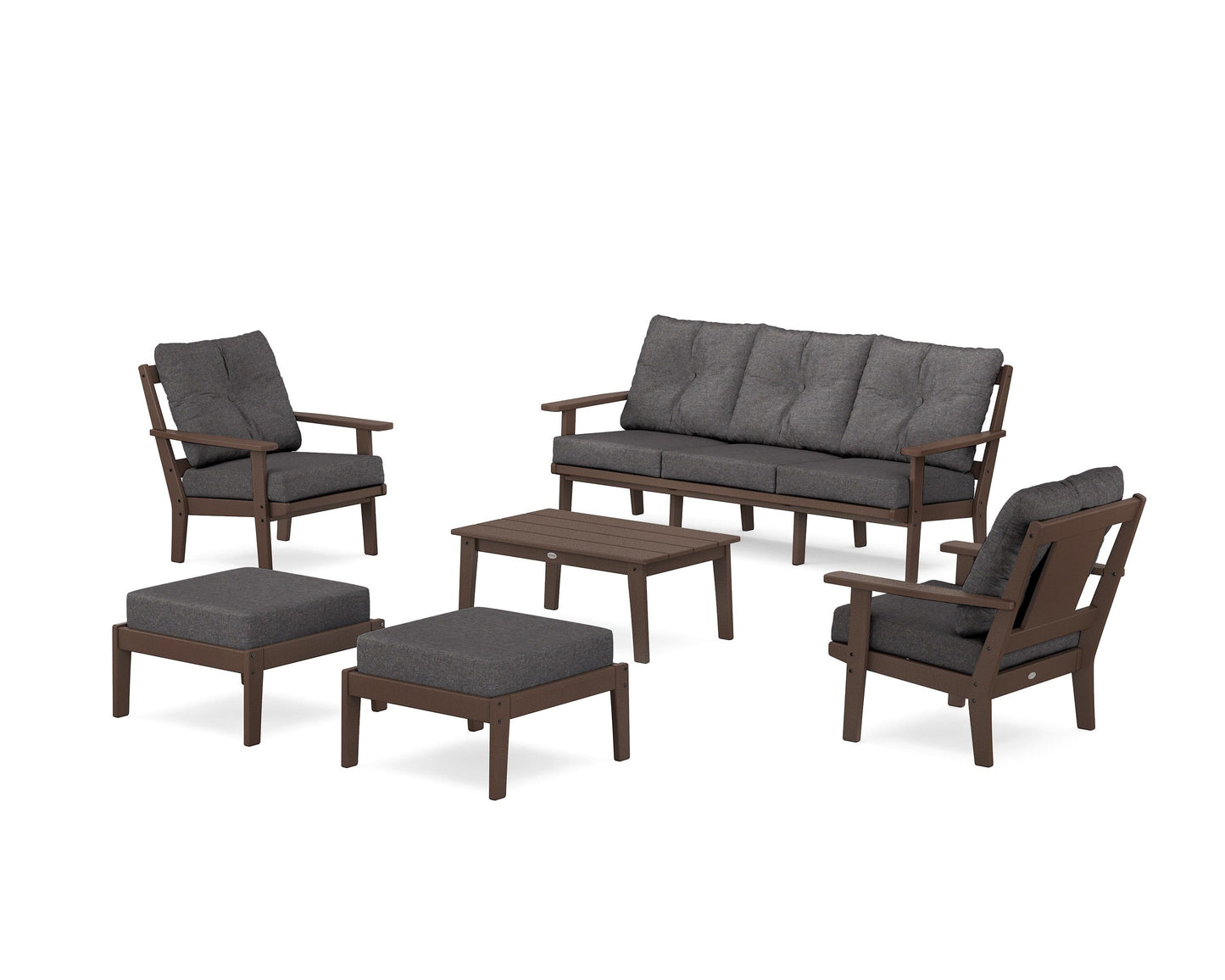 Prairie 6-Piece Lounge Sofa Set