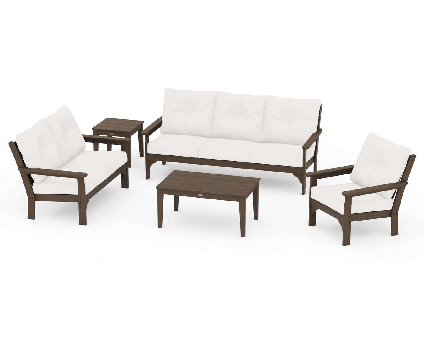 Vineyard 5 Piece Deep Seating Set