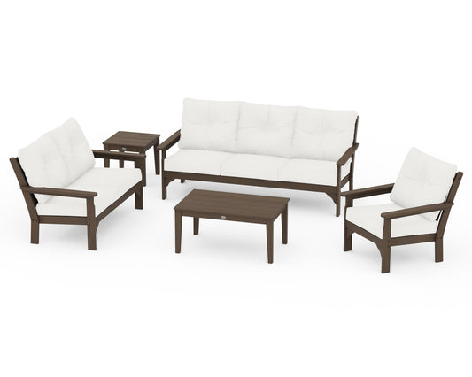 Vineyard 5 Piece Deep Seating Set