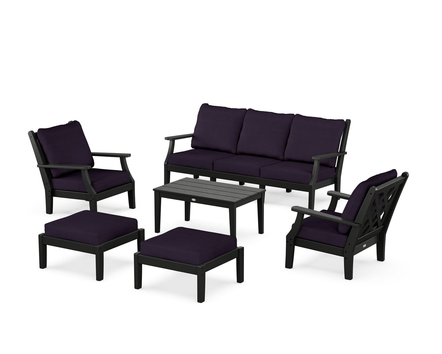 Wovendale 6-Piece Lounge Sofa Set