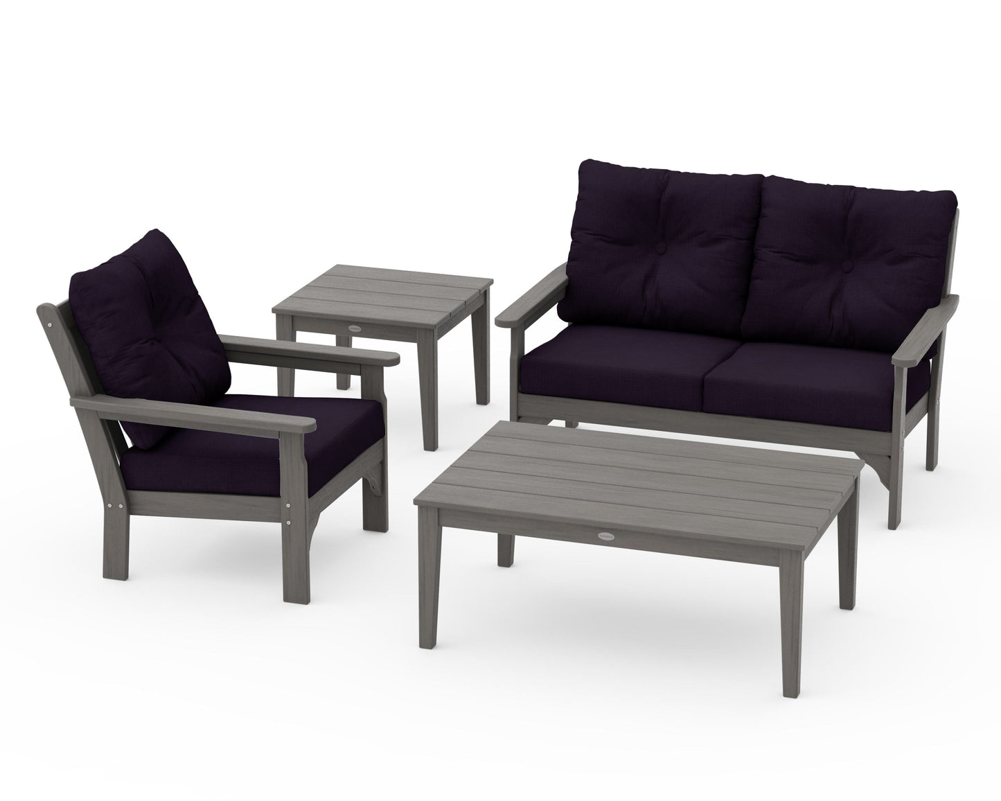 Vineyard 4-Piece Deep Seating Set