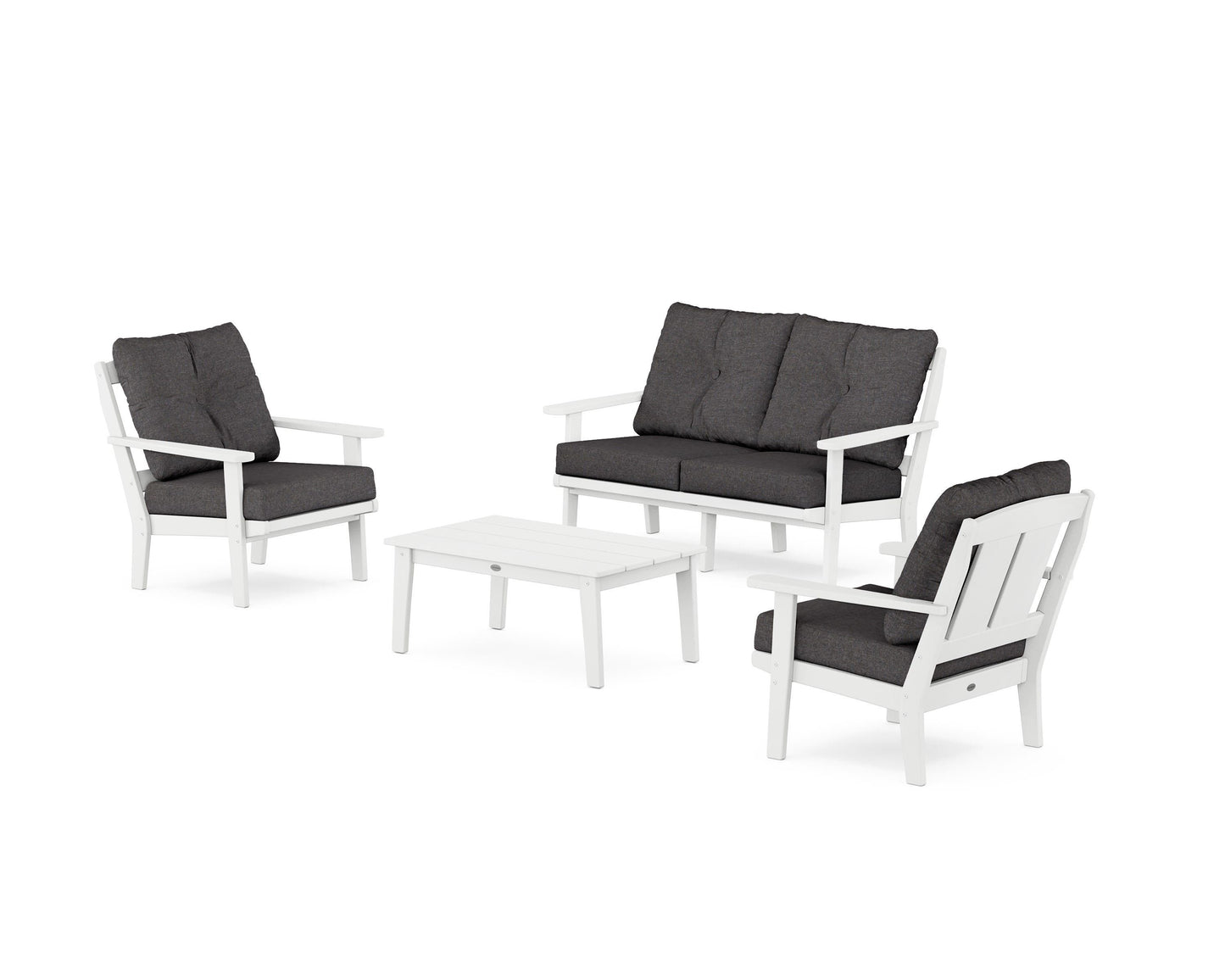 Mission 4-Piece Deep Seating Set with Loveseat
