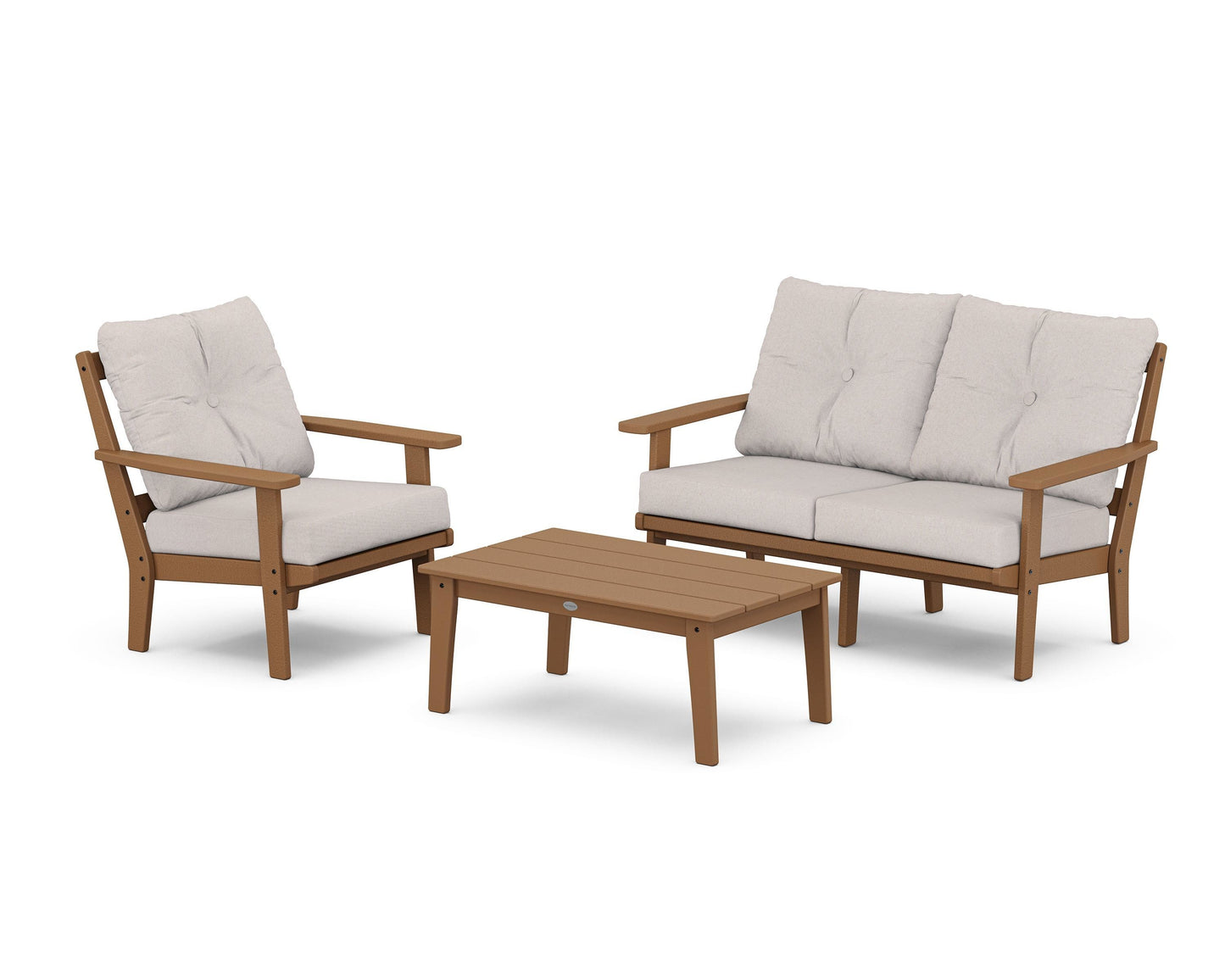 Oxford 3-Piece Deep Seating Set with Loveseat