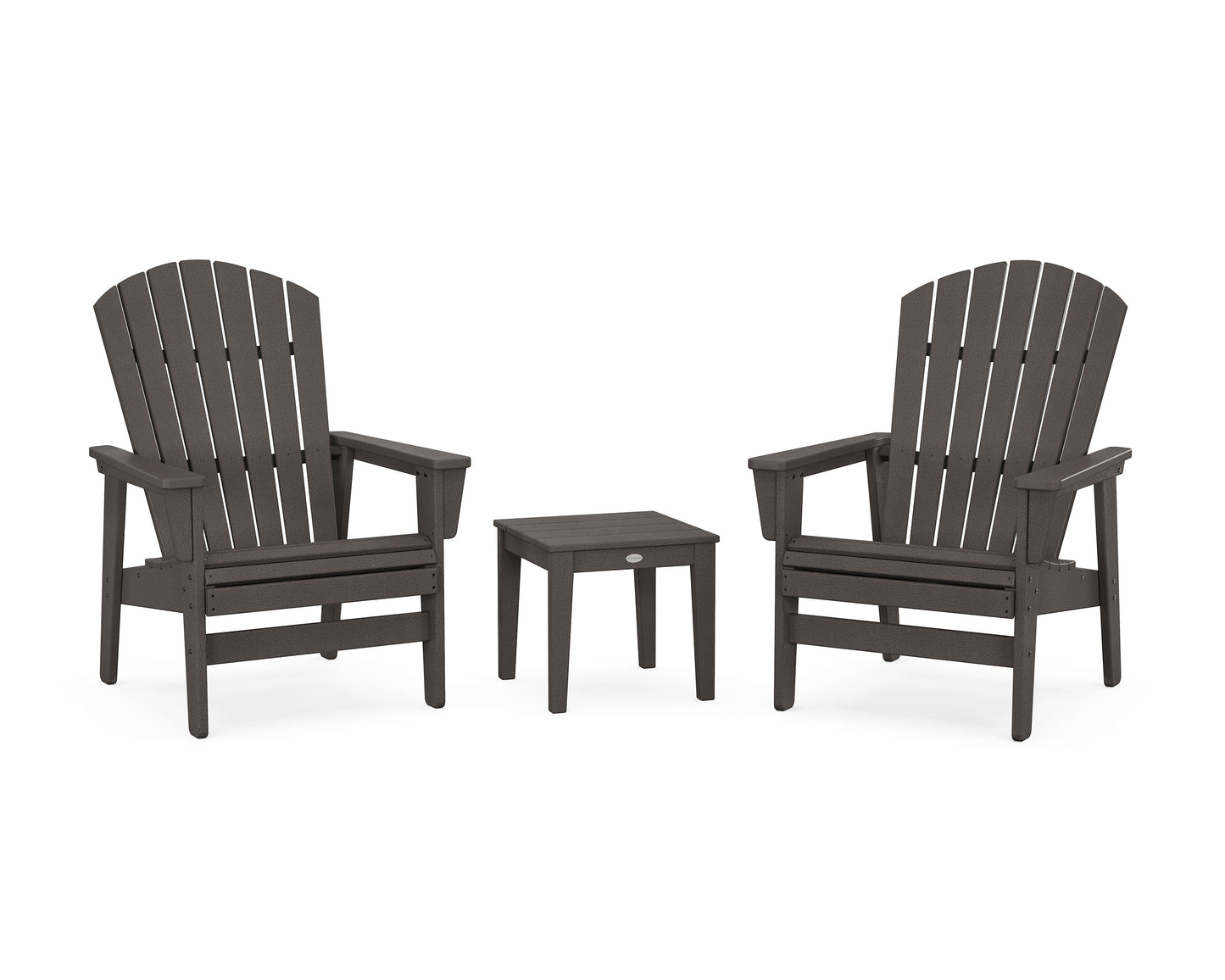3-Piece Nautical Grand Upright Adirondack Set