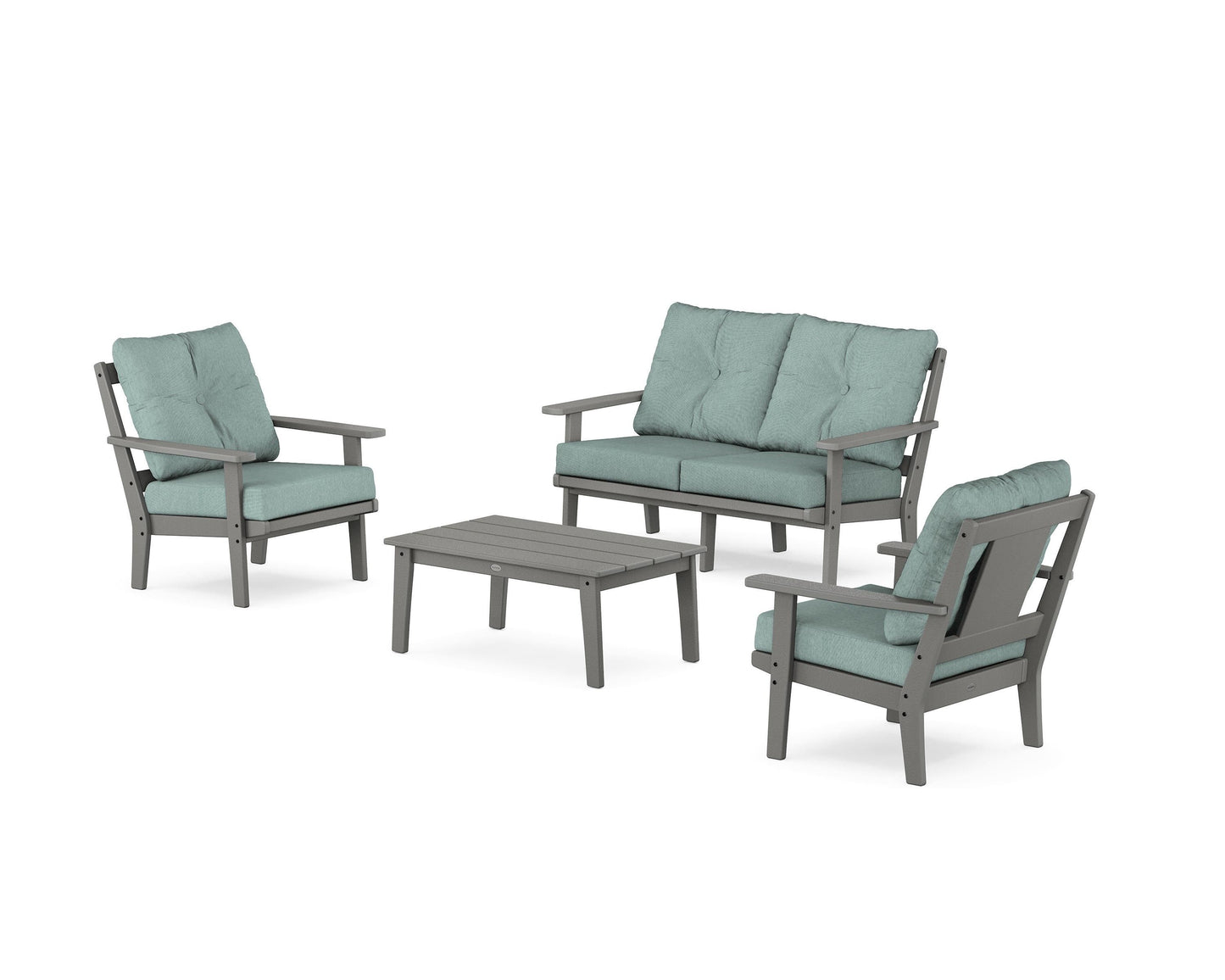 Prairie 4-Piece Deep Seating Set with Loveseat