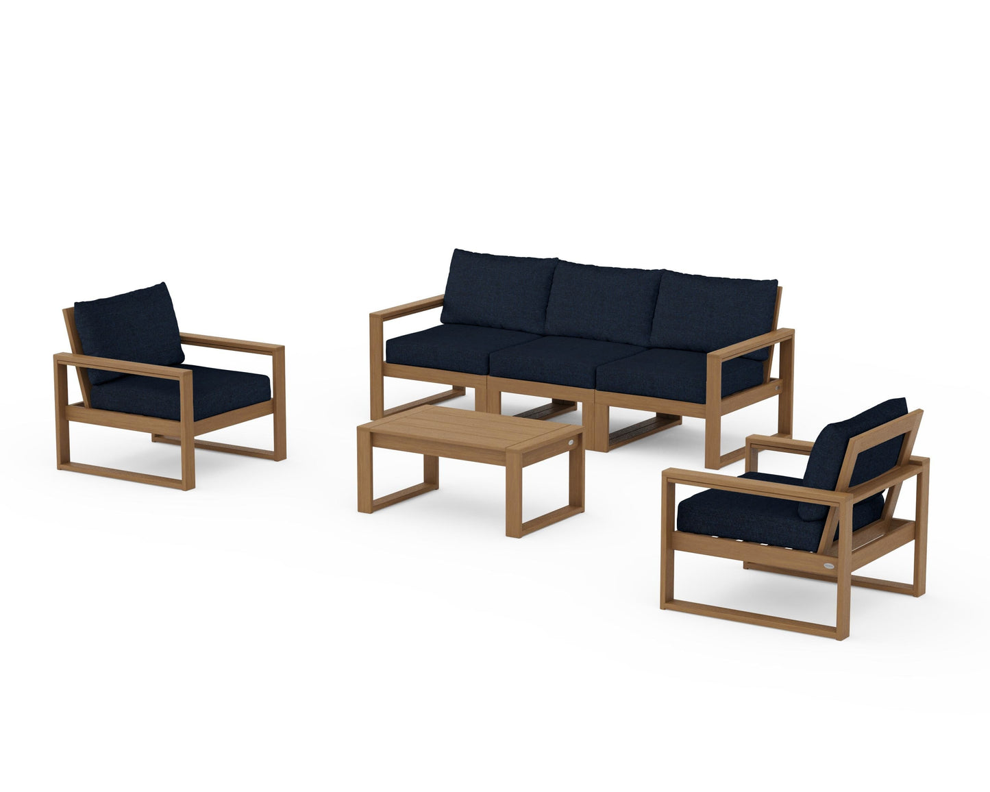 EDGE Sectional 4-Piece Deep Seating Set with Sofa