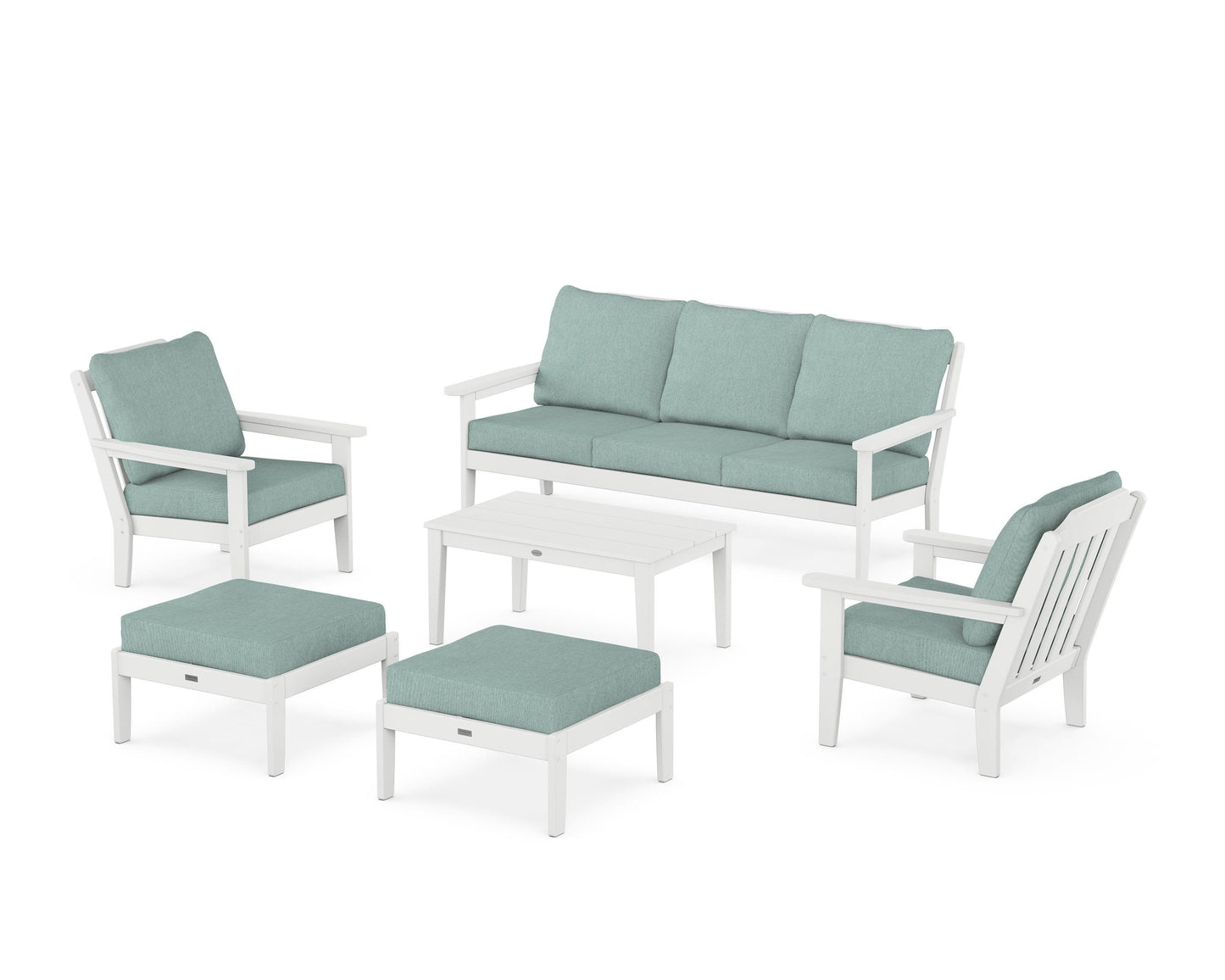 Cottage 6-Piece Lounge Sofa Set
