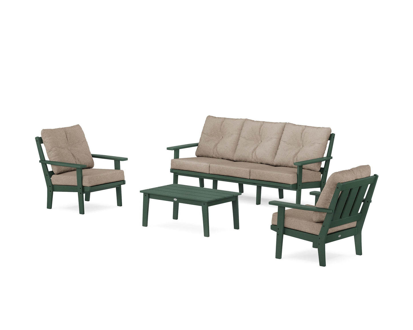 Oxford 4-Piece Deep Seating Set with Sofa