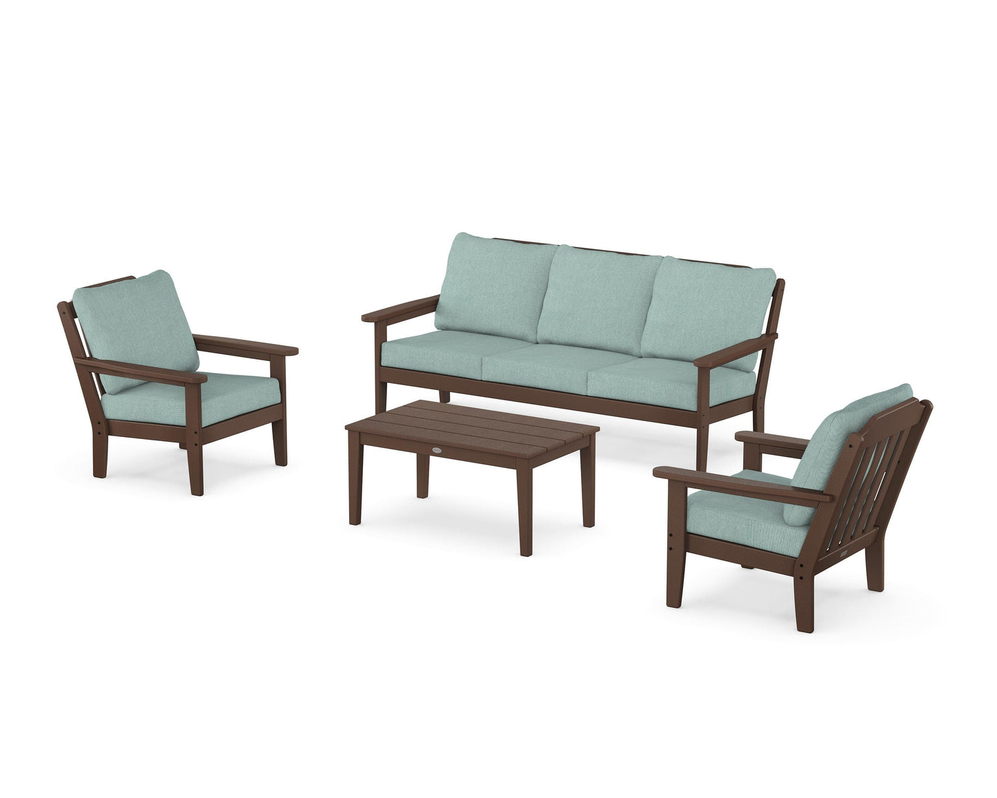 Cottage 4-Piece Deep Seating Set with Sofa
