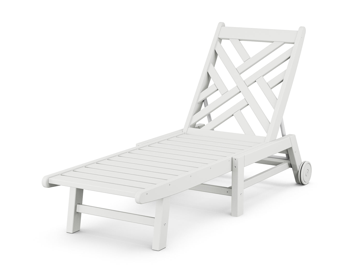 Chippendale Chaise with Wheels