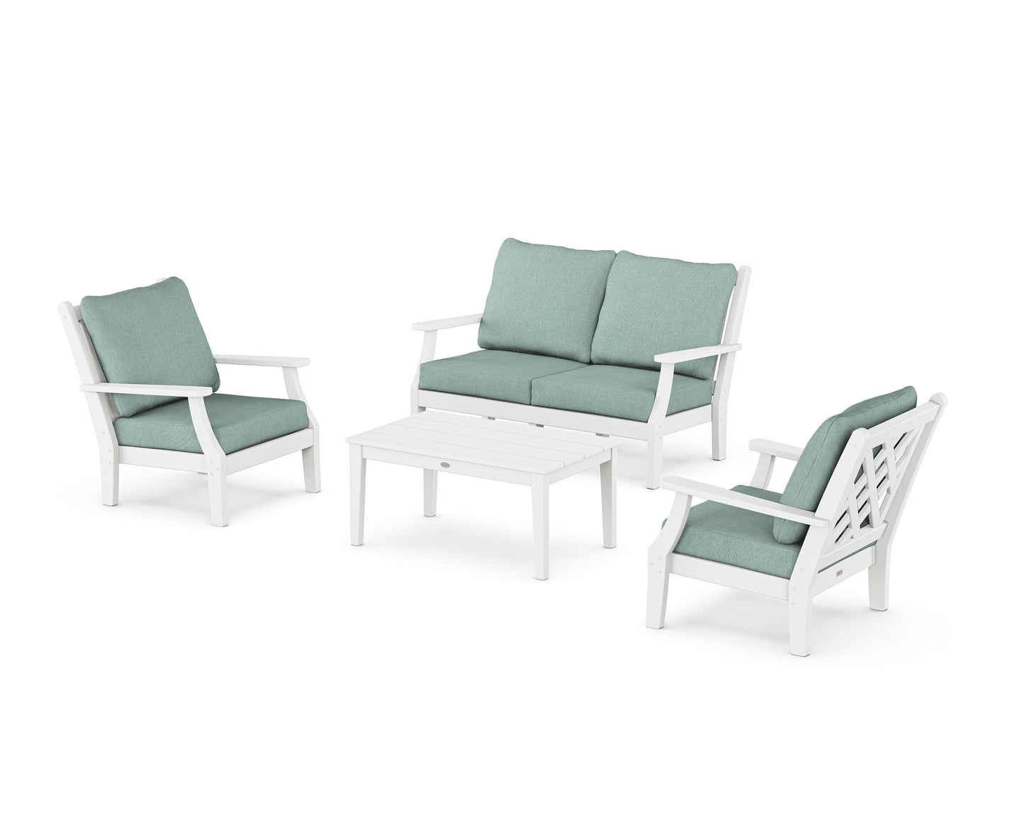 Wovendale 4-Piece Deep Seating Set with Loveseat