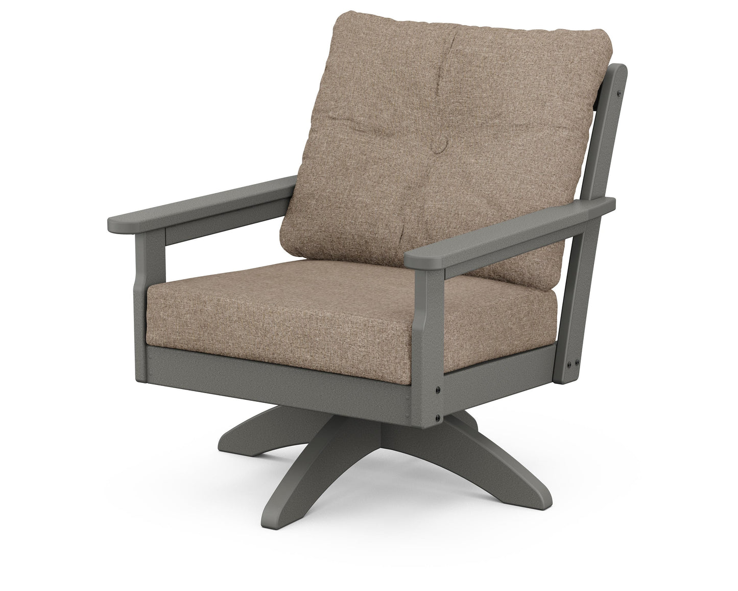 Vineyard Deep Seating Swivel Chair