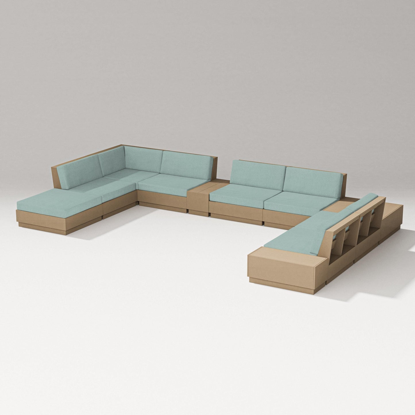 Elevate 11-Piece Conversation Sectional Set
