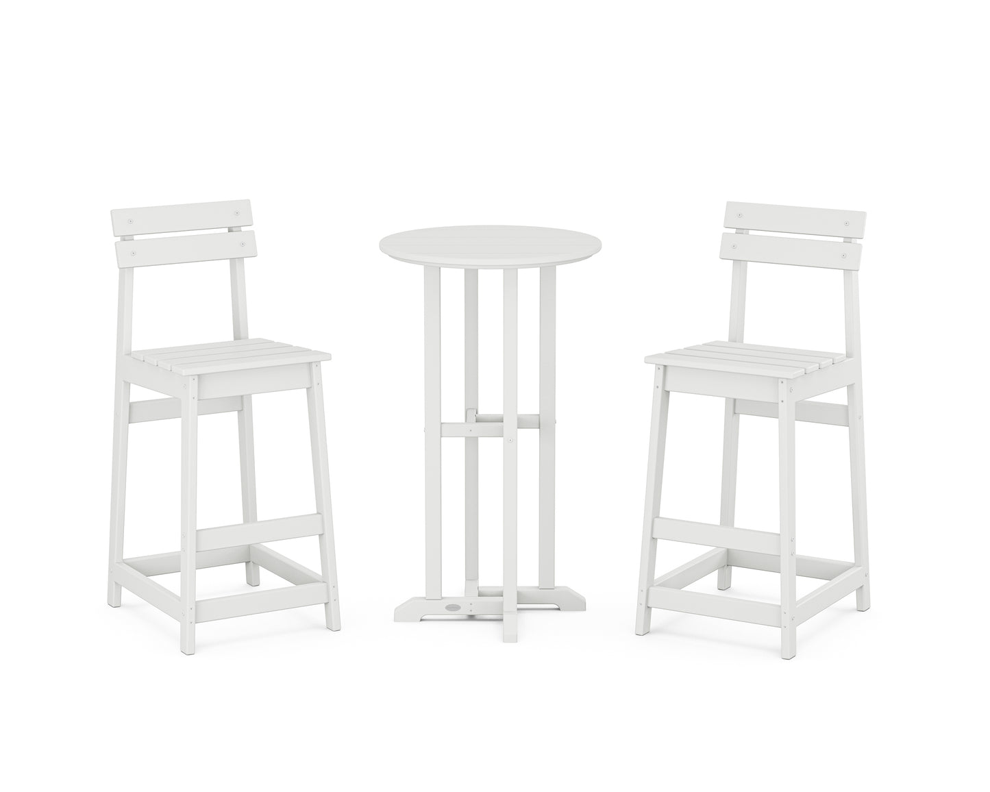 Modern Studio Plaza Bar Chair 3-Piece Bistro Set