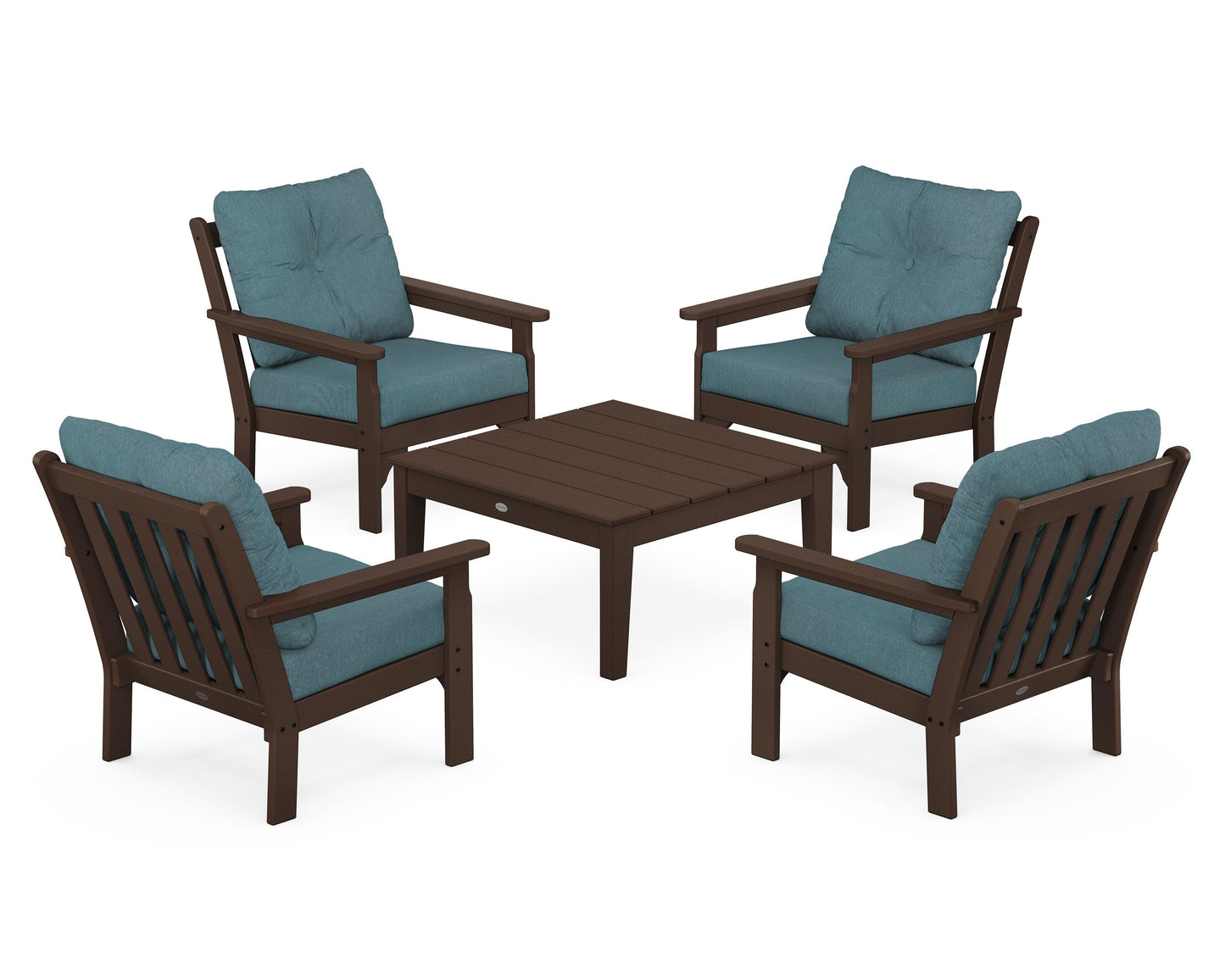 Vineyard 5-Piece Deep Seating Conversation Set