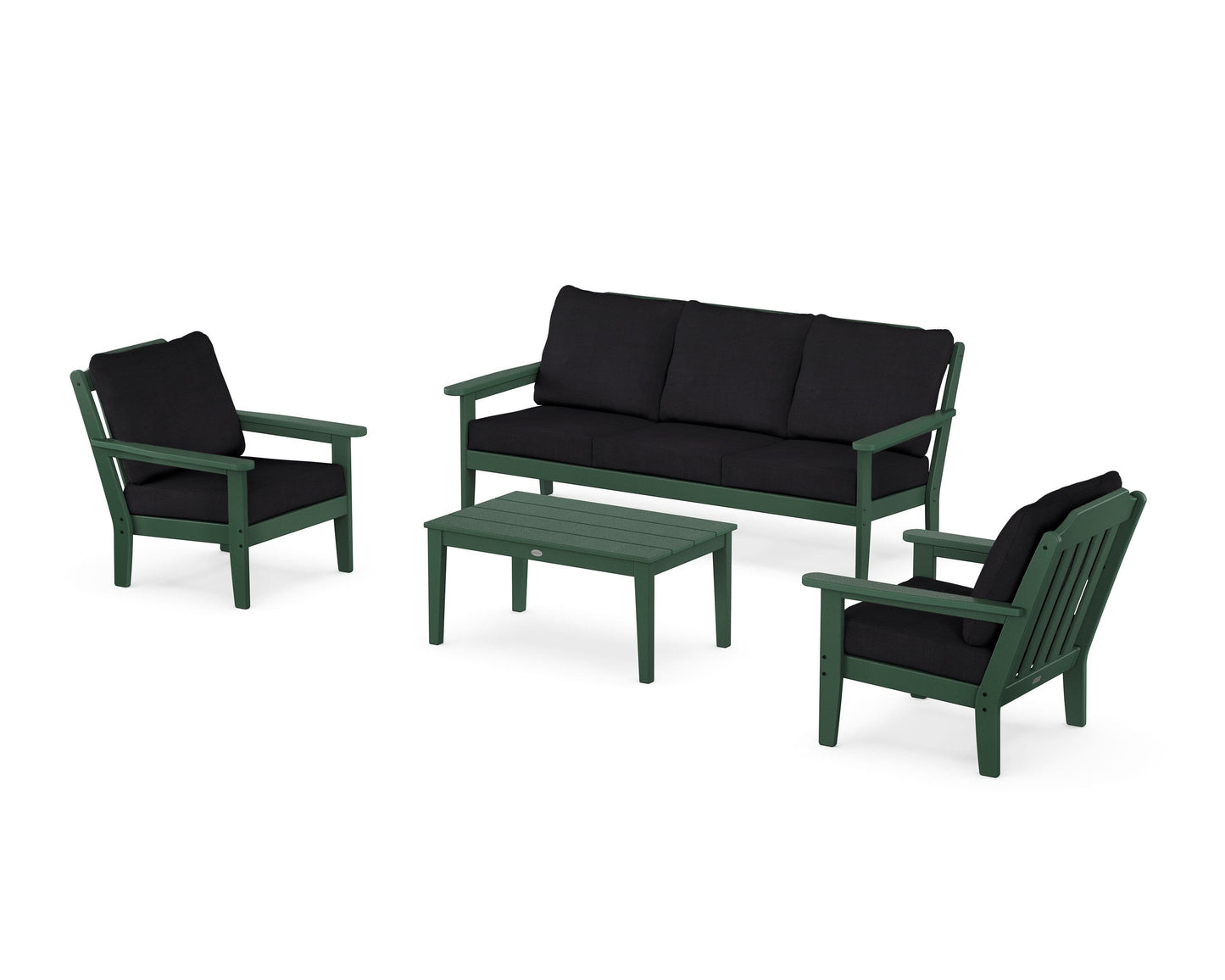 Cottage 4-Piece Deep Seating Set with Sofa