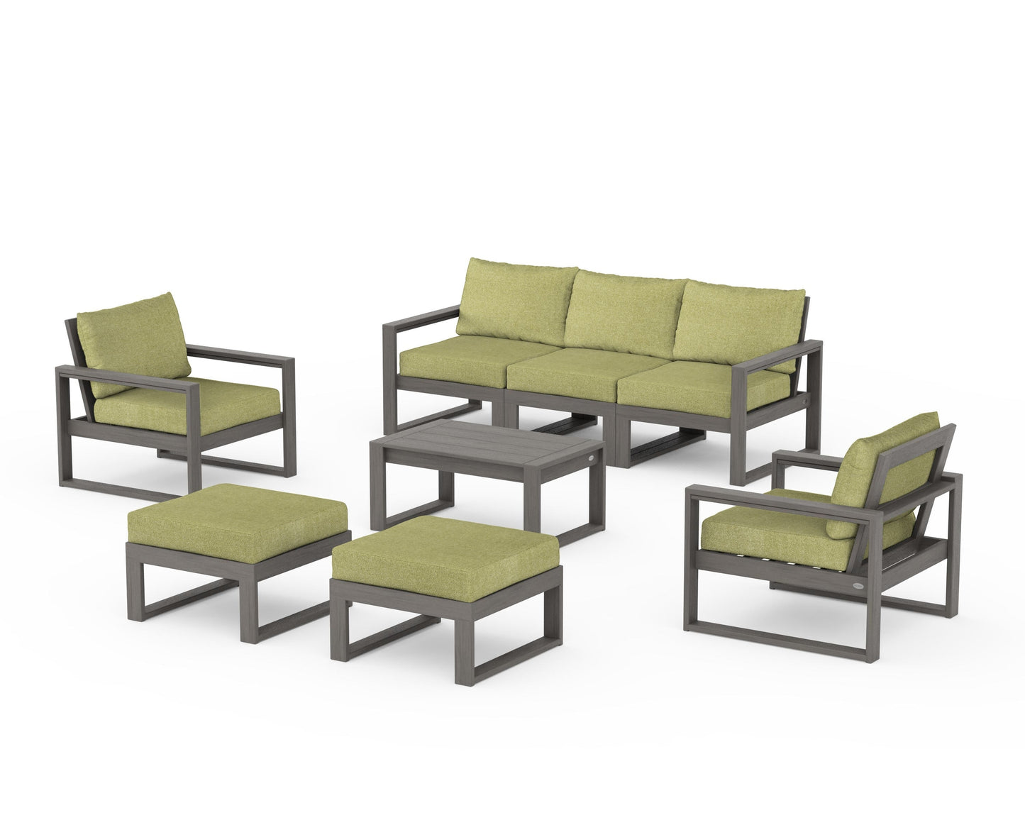 EDGE Sectional 8-Piece Lounge Sofa Set