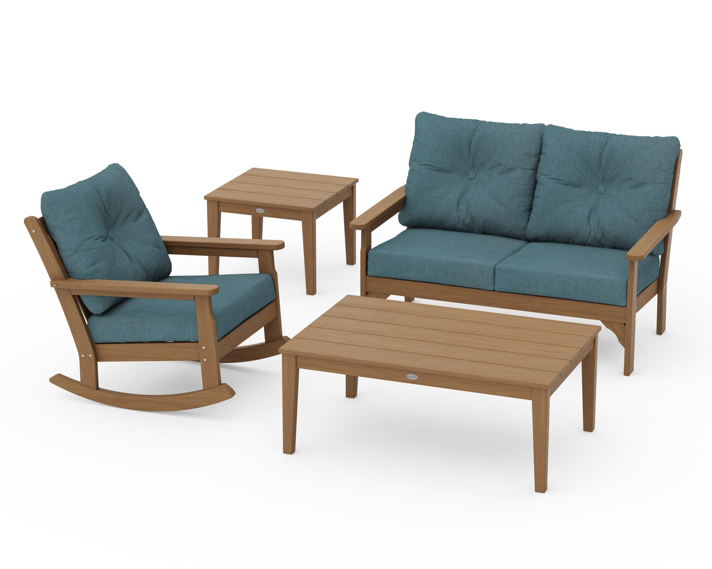 Vineyard 4-Piece Deep Seating Rocker Set