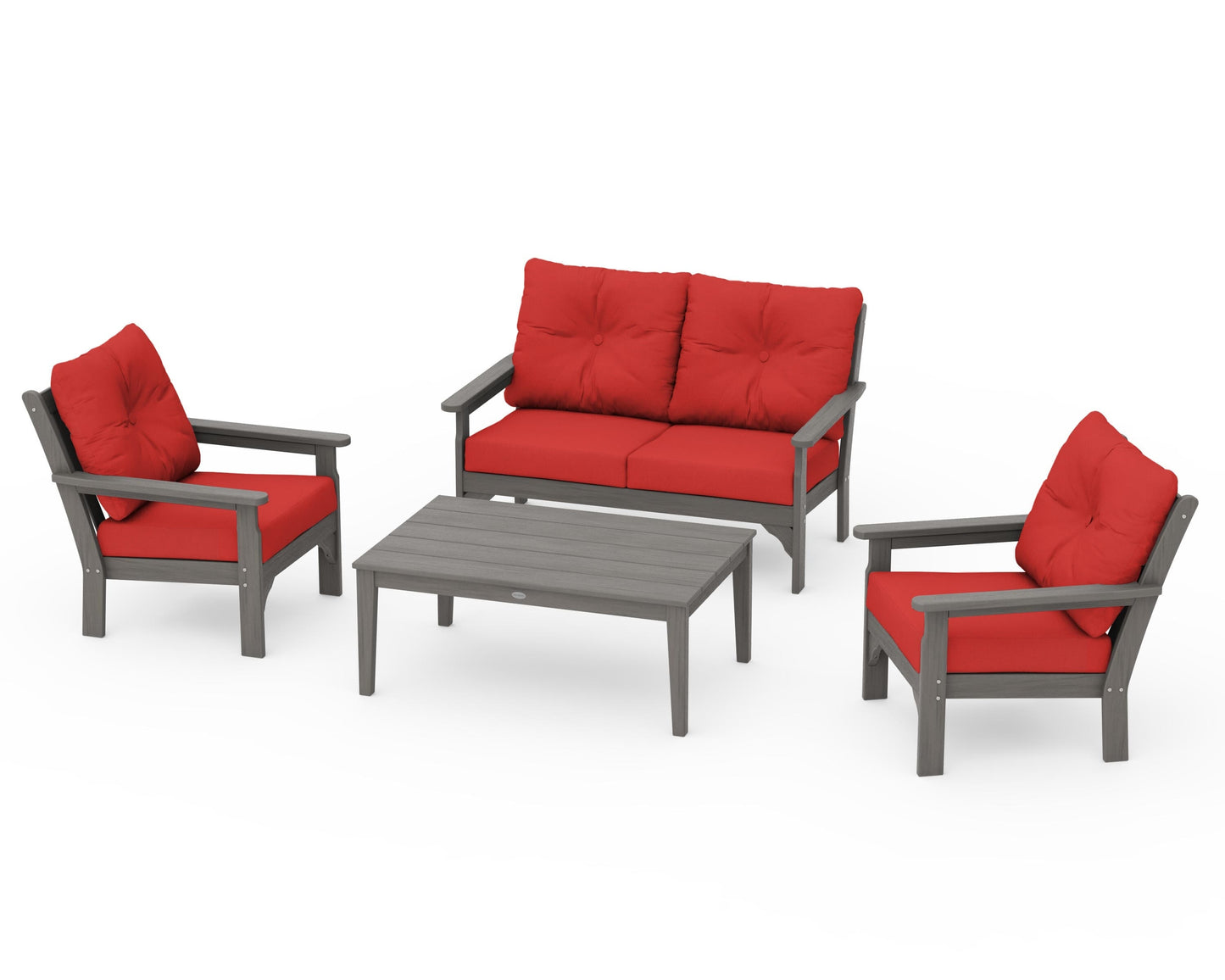 Vineyard 4-Piece Deep Seating Set